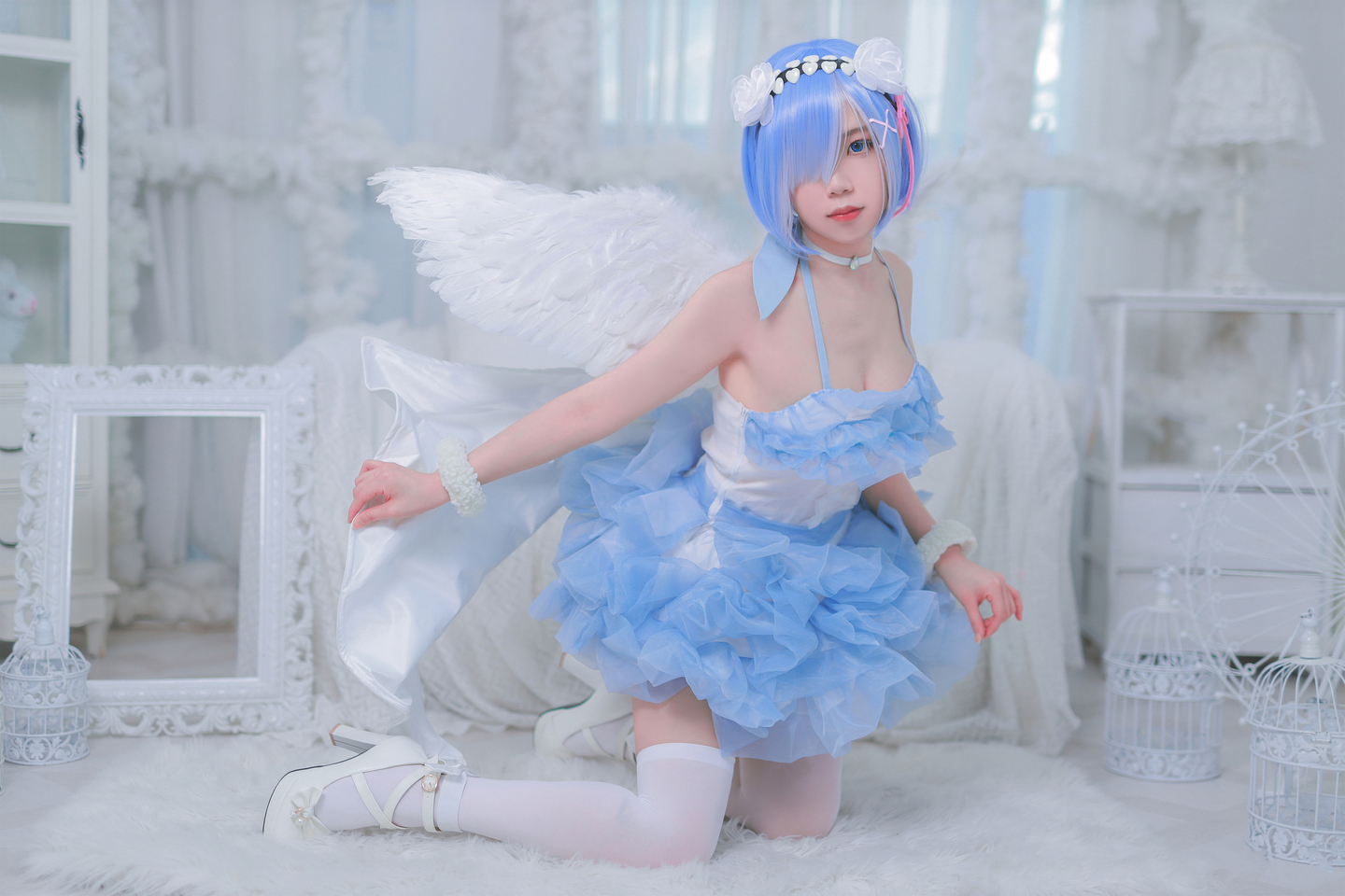 拉姆蕾姆cosplay (3/9) 拉姆蕾姆cosplay 第3张 - 拉姆·恶魔图集