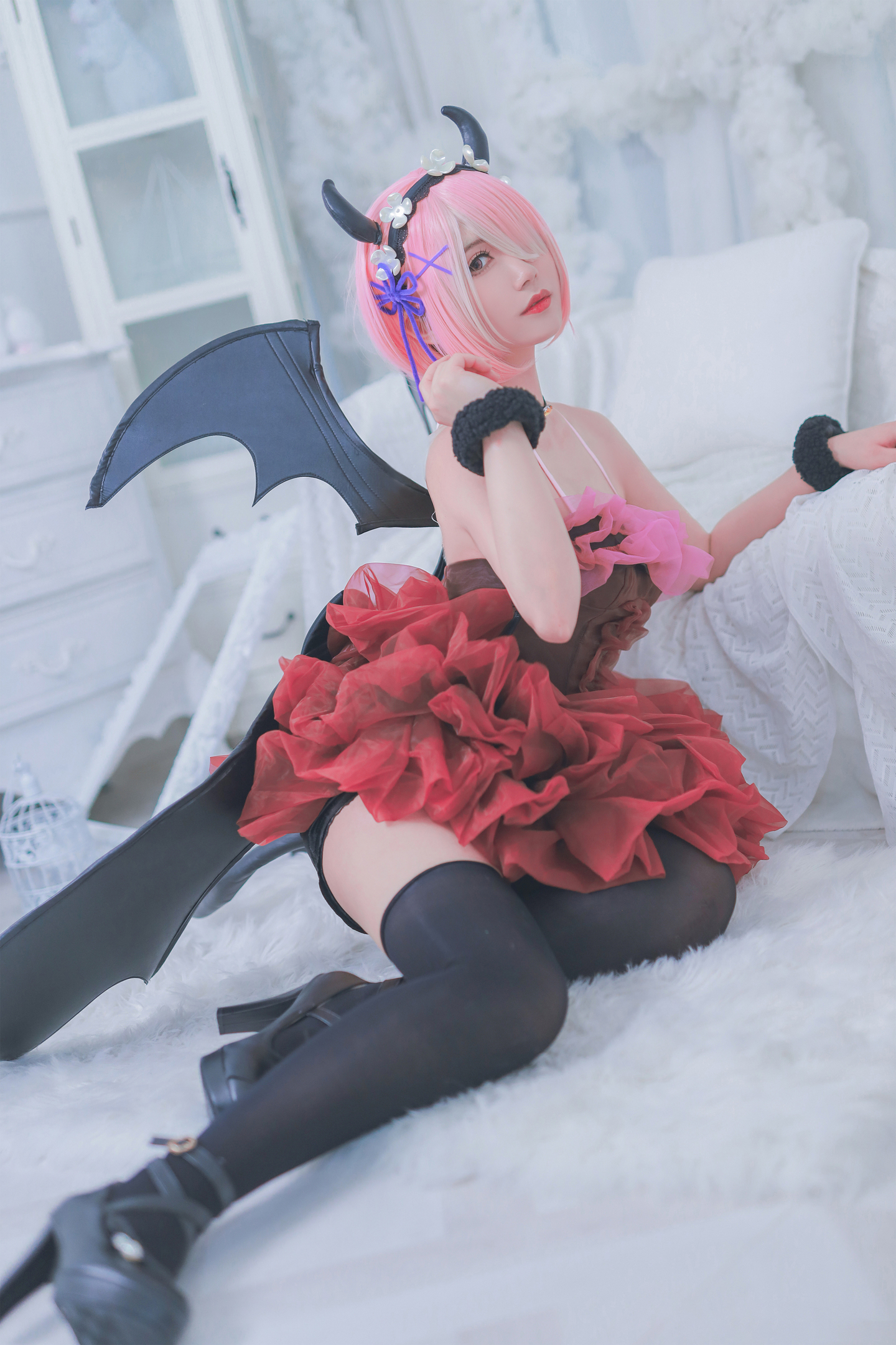 拉姆蕾姆cosplay (7/9) 拉姆蕾姆cosplay 第7张 - 拉姆·恶魔图集