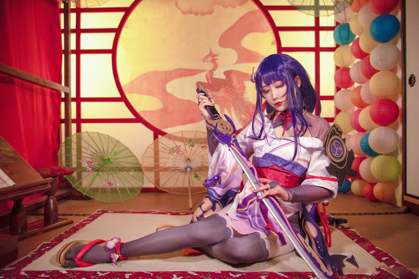 《原神》雷电将军cosplay | 怪獣要努力变强cos雷电将军-coser家,cosplay爱好者,二次元聚集地,动漫文化,新番资讯,ACG,Coser展示