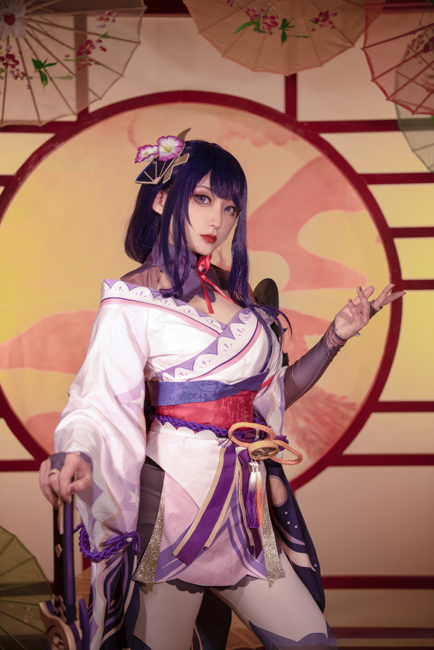 《原神》雷电将军cosplay (2/9) 《原神》雷电将军cosplay 第2张 - 雷电将军图集