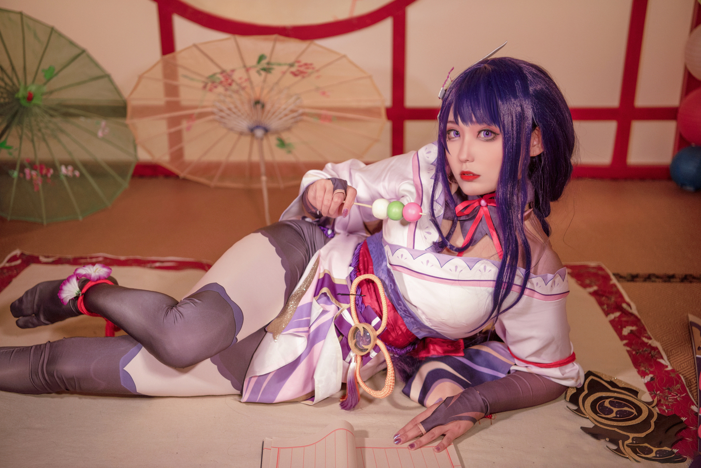 《原神》雷电将军cosplay (8/9) 《原神》雷电将军cosplay 第8张 - 雷电将军图集