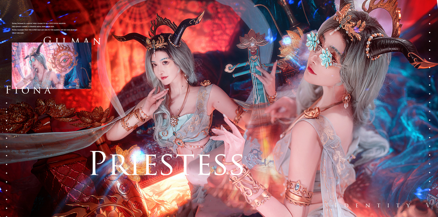 《第五人格》祭司惊鸿cosplay | 露兒大魔王_cos祭司-coser喵-coser美图-coser聚集地