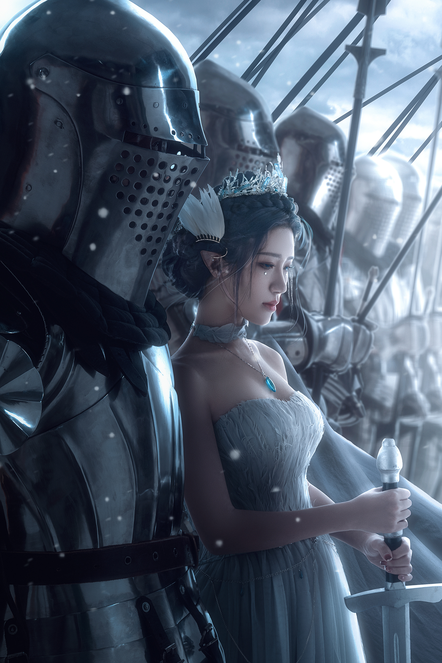 【鬼刀】冰公主 海琴烟 cosplay | 月潋寒殇cos冰公主-coser喵-coser美图-coser聚集地