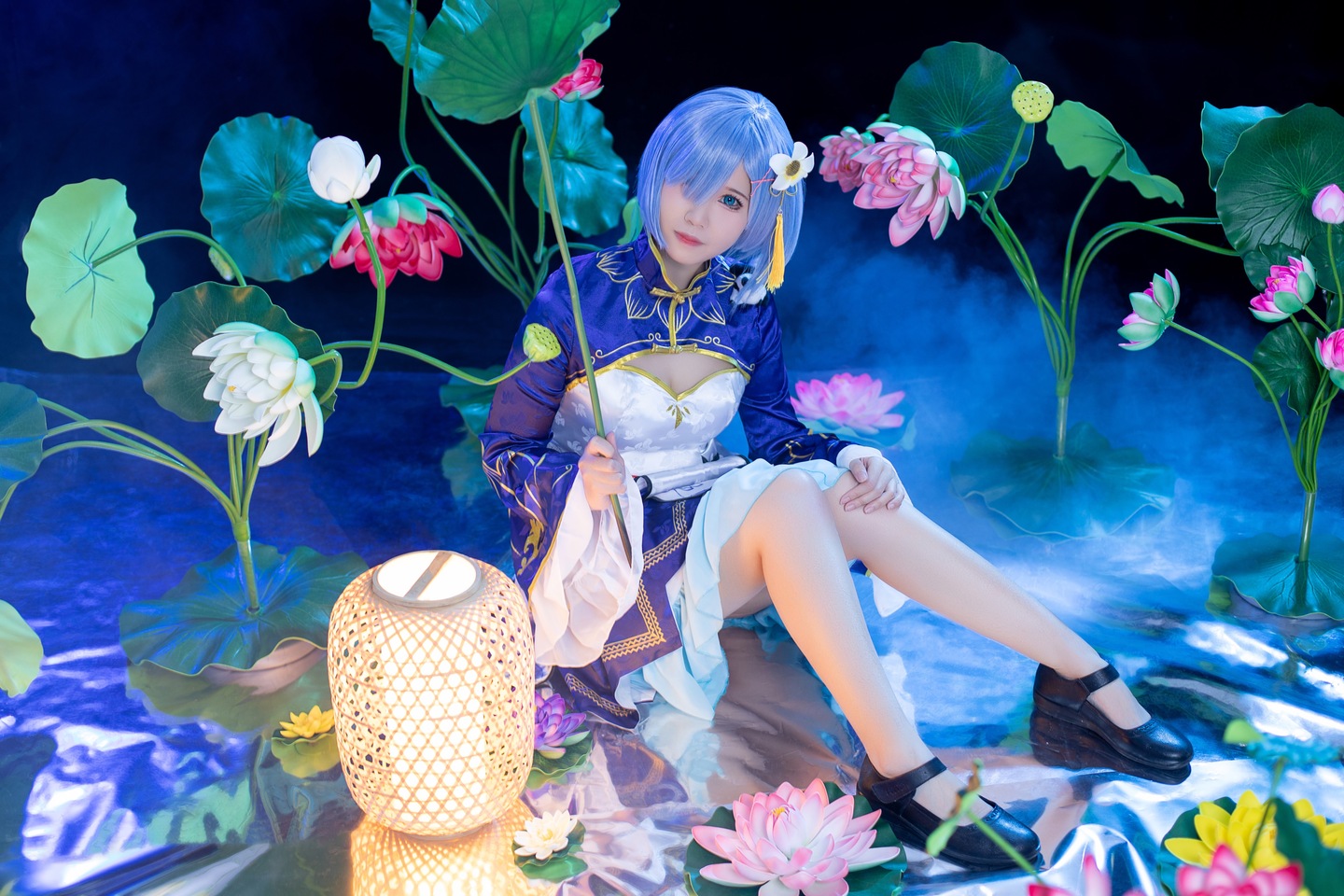 蕾姆 小荷月色 cos (3/6) 蕾姆 小荷月色 cos 第3张 - 蕾姆图集