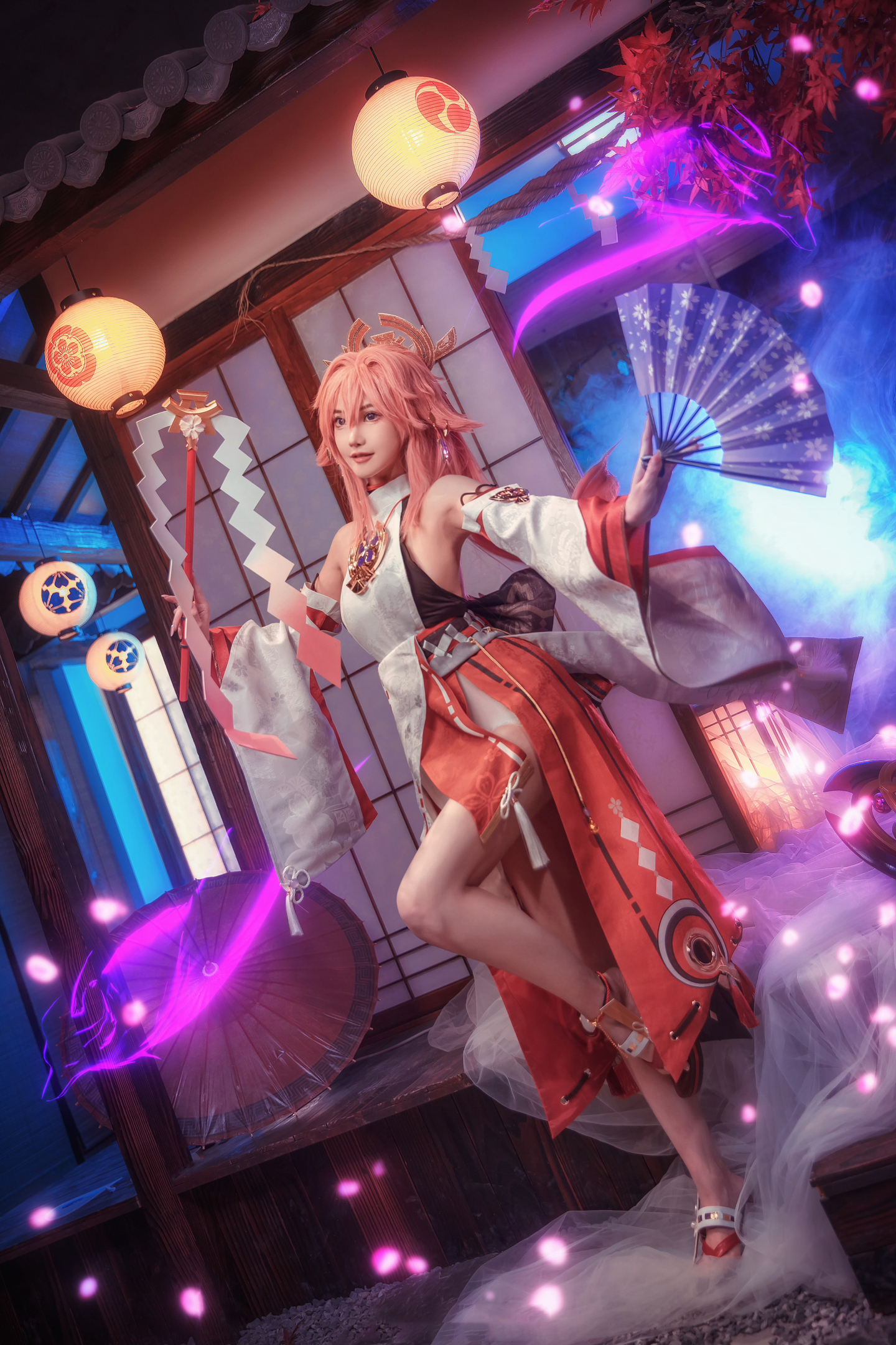 《原神》八重神子cosplay | 露兒大魔王_cos八重神子-coser喵-coser美图-coser聚集地