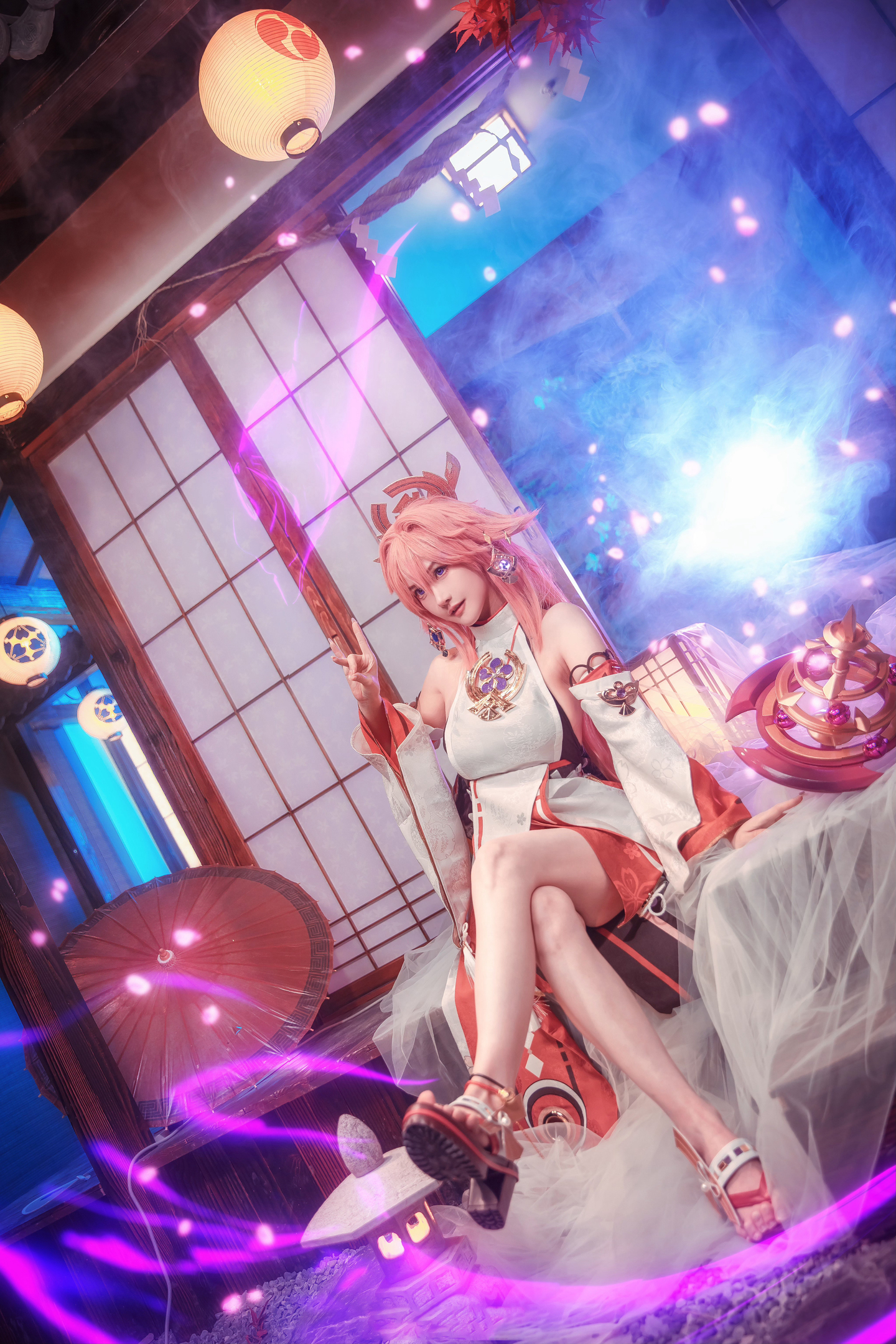 《原神》八重神子cosplay 第2张 - 八重神子图集