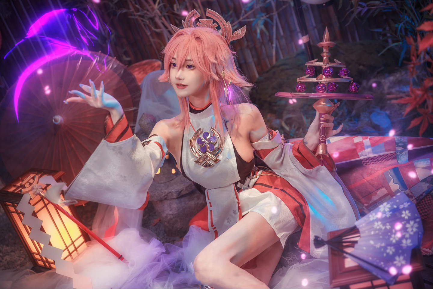 《原神》八重神子cosplay 第3张 - 八重神子图集