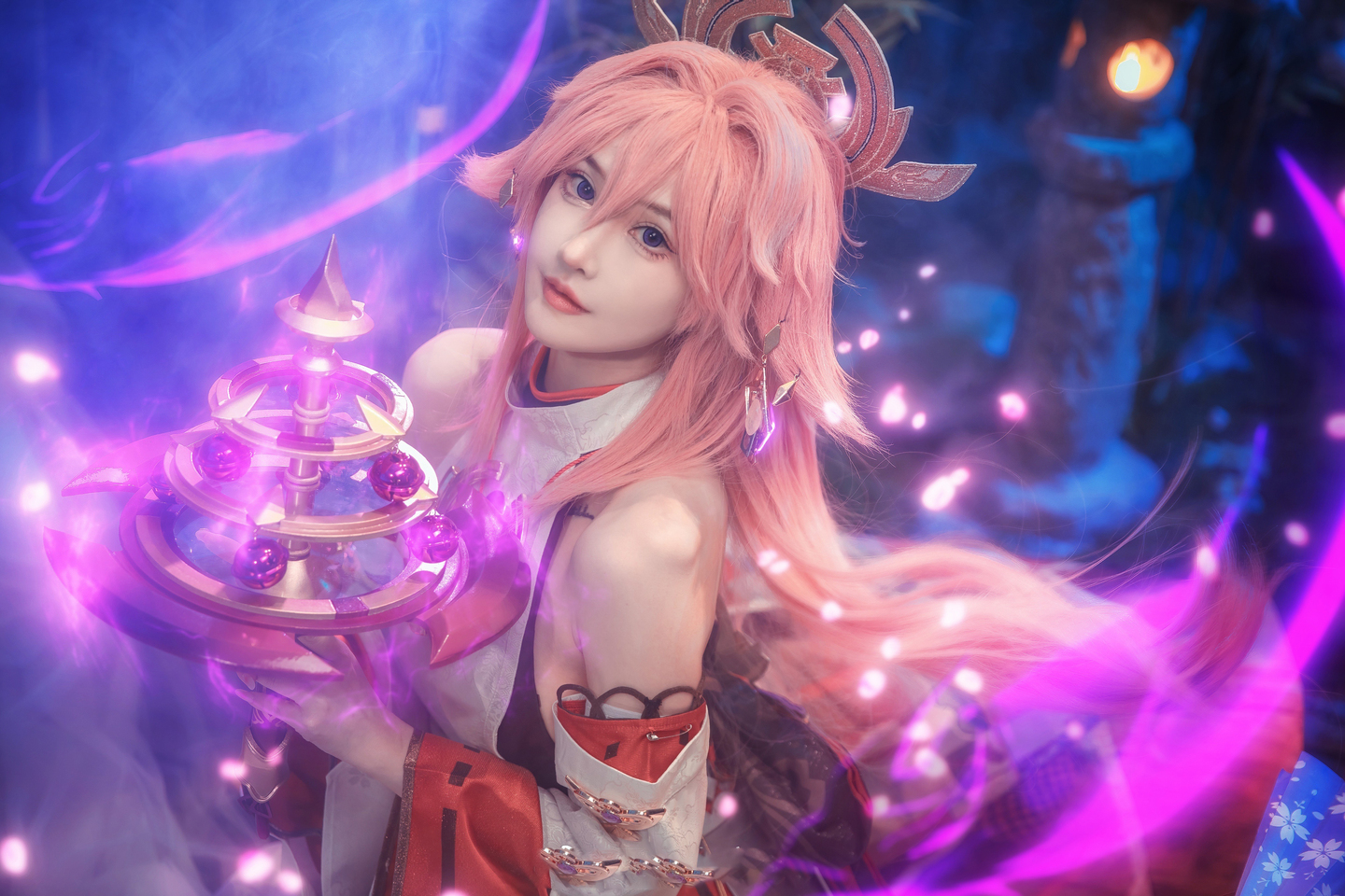 《原神》八重神子cosplay 第4张 - 八重神子图集