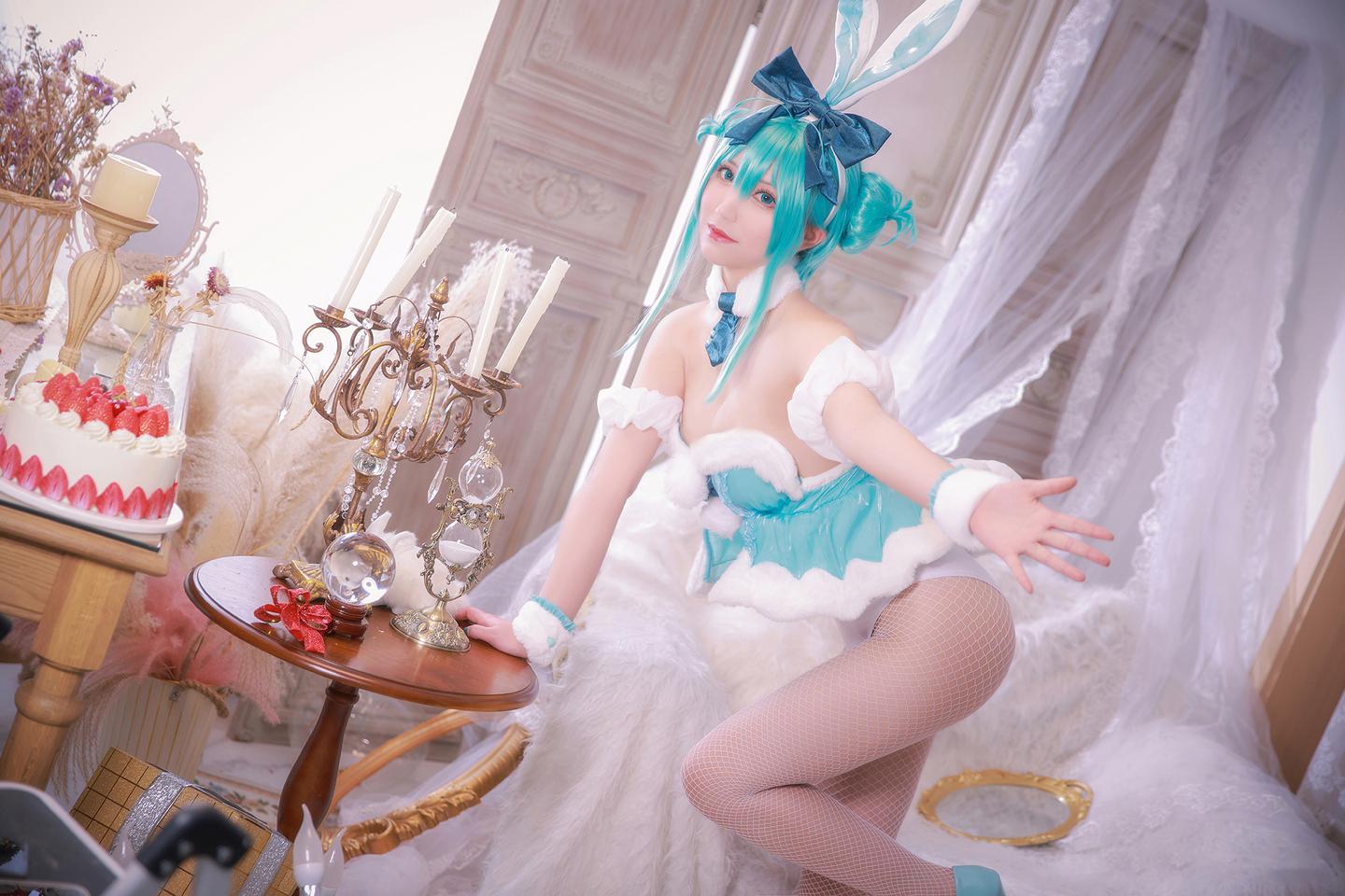 初音未来 白兔女郎 cosplay | 一只郁_可爱_凛cos白兔女郎-coser喵-coser美图-coser聚集地