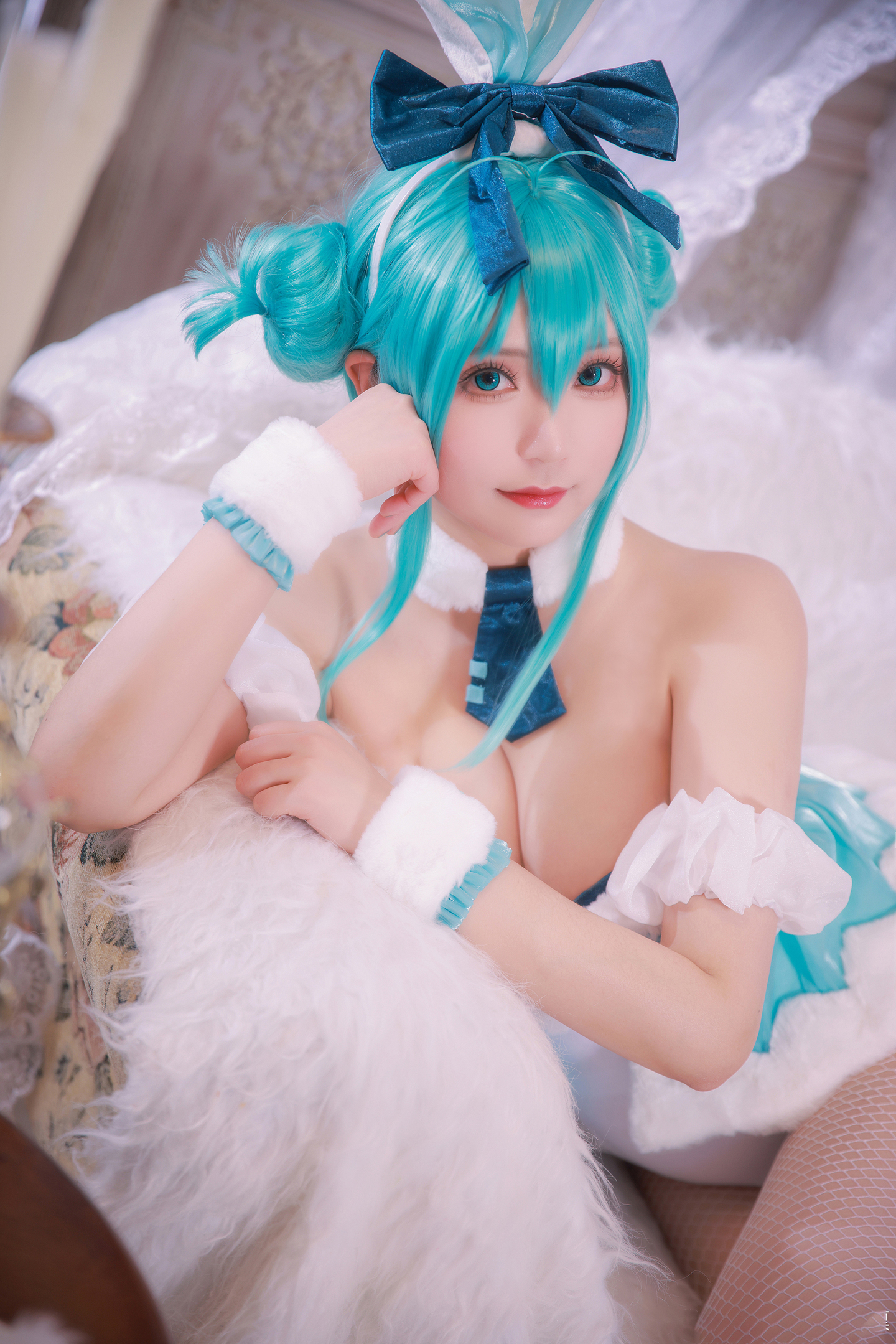 初音未来 白兔女郎 cosplay (4/13) 初音未来 白兔女郎 cosplay 第4张 - 白兔女郎图集