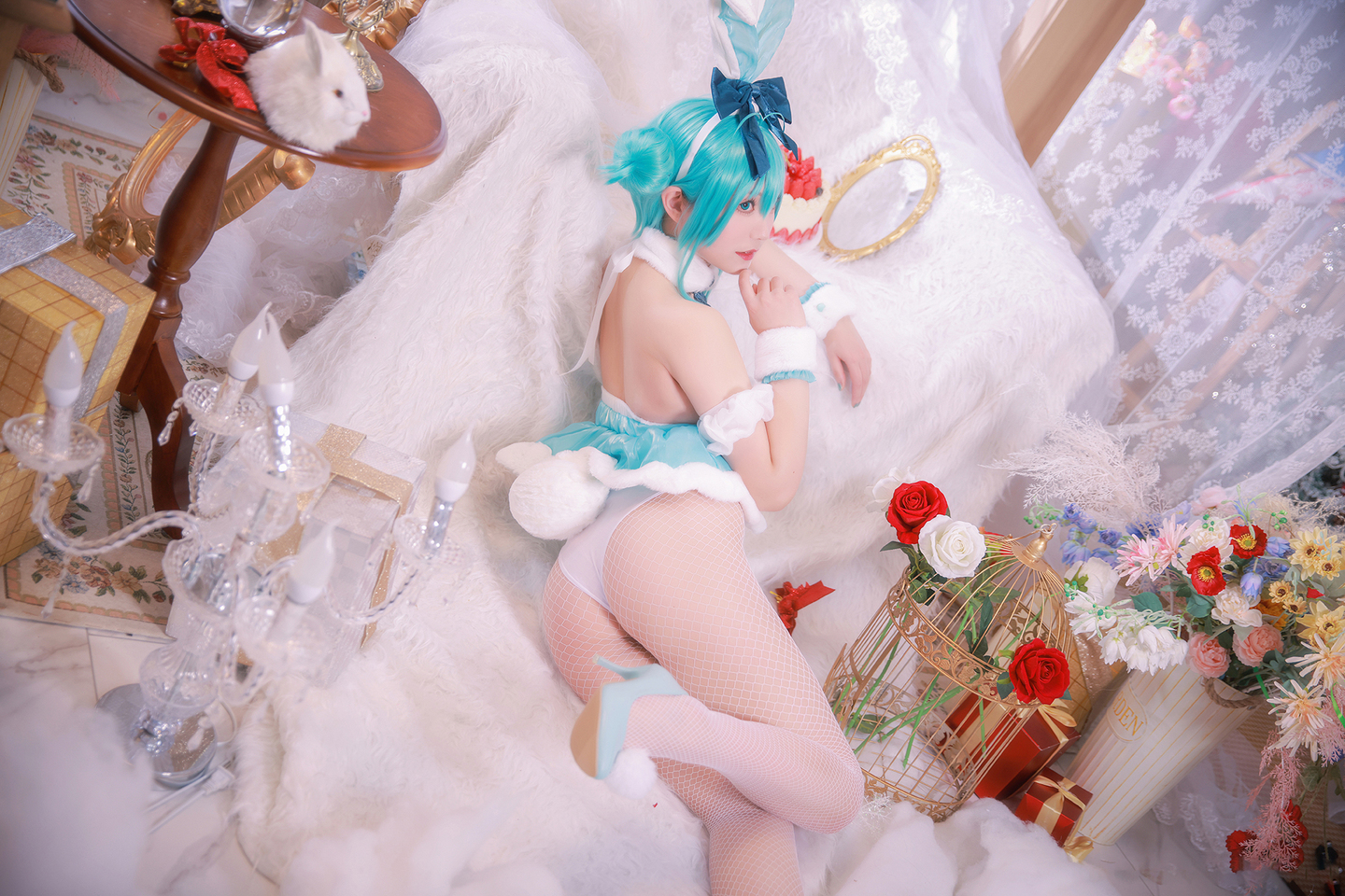 初音未来 白兔女郎 cosplay (6/13) 初音未来 白兔女郎 cosplay 第6张 - 白兔女郎图集