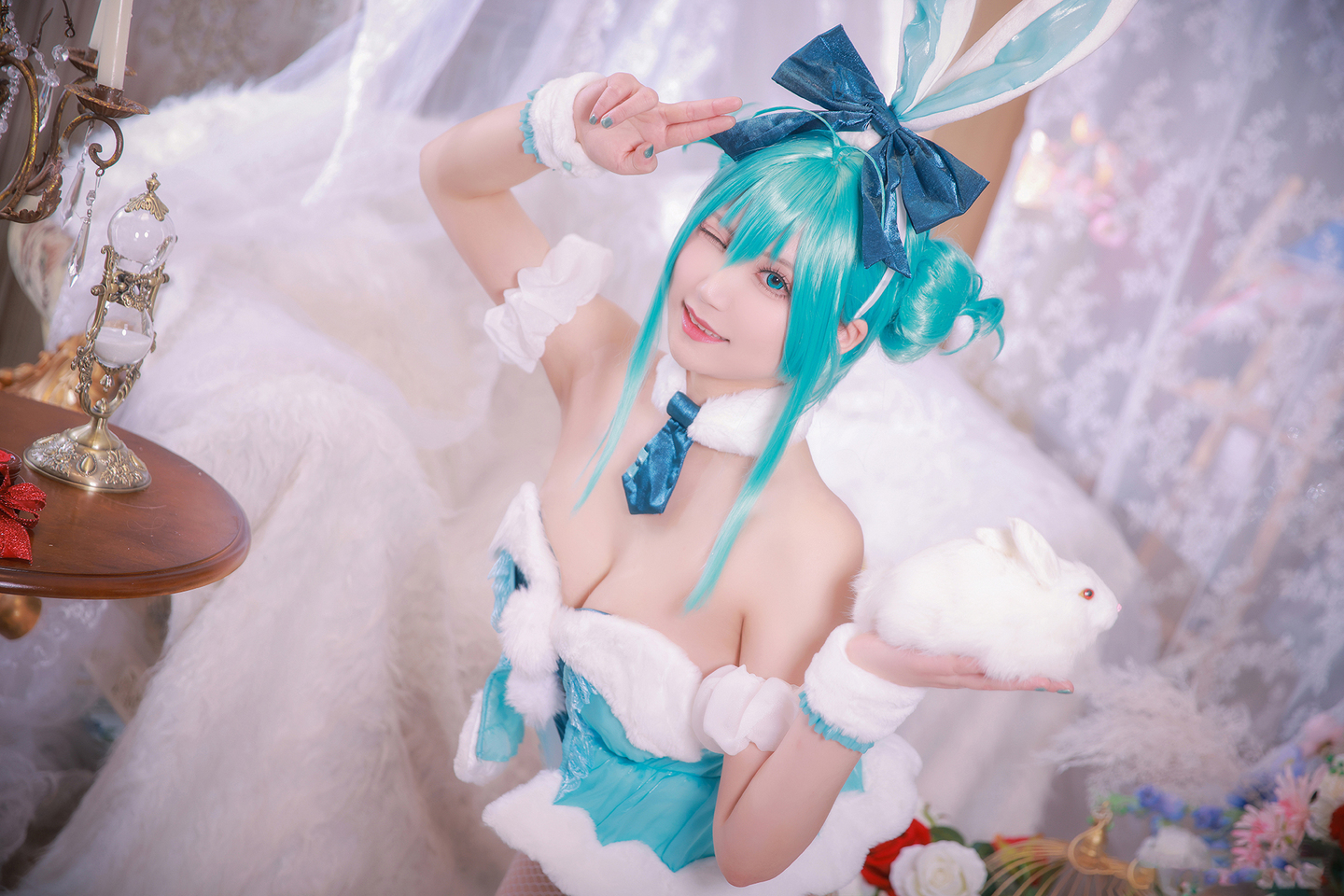 初音未来 白兔女郎 cosplay (13/13) 初音未来 白兔女郎 cosplay 第13张 - 白兔女郎图集