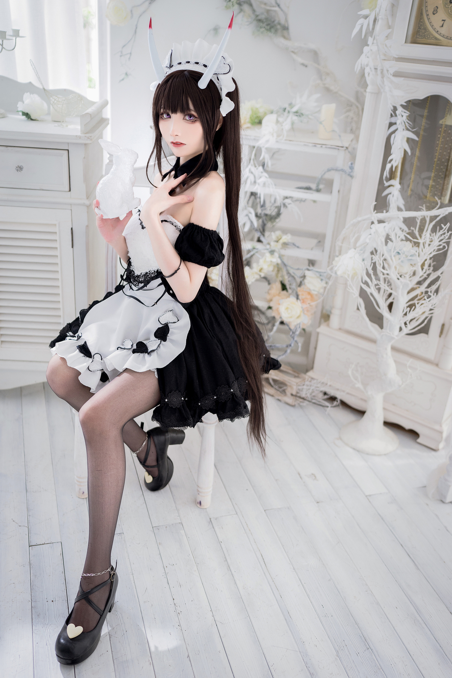 《碧蓝航线》能代女仆cosplay (8/9) 《碧蓝航线》能代女仆cosplay 第8张 - 能代图集