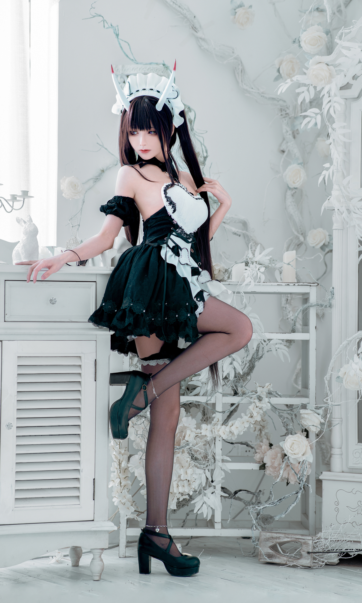 《碧蓝航线》能代女仆cosplay (9/9) 《碧蓝航线》能代女仆cosplay 第9张 - 能代图集