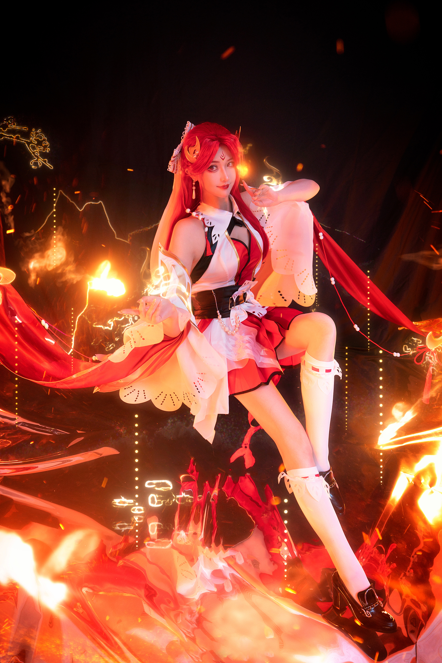 《王者荣耀》貂蝉唤灵魅影cosplay (2/10) 《王者荣耀》貂蝉唤灵魅影cosplay 第2张 - 貂蝉图集