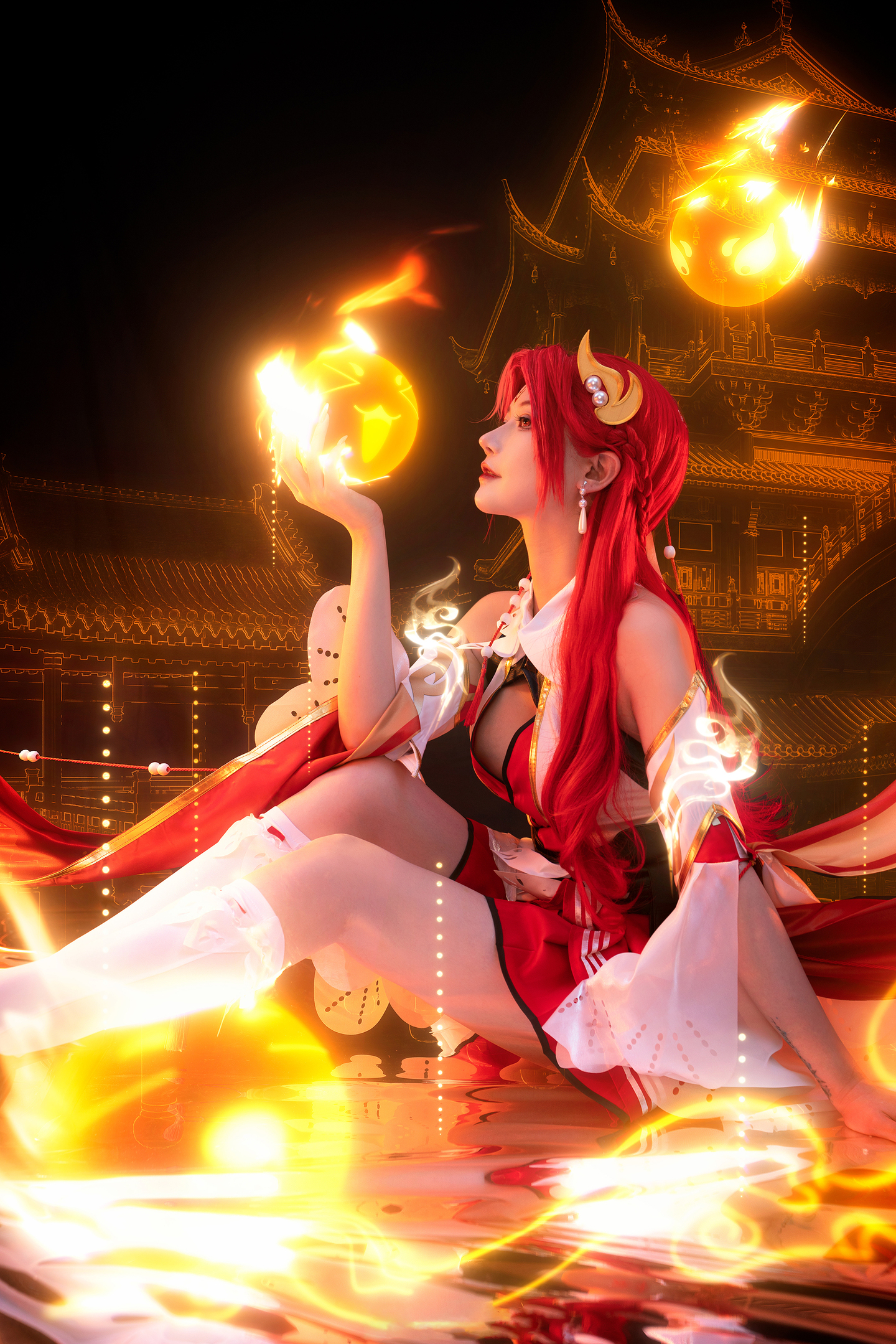 《王者荣耀》貂蝉唤灵魅影cosplay (3/10) 《王者荣耀》貂蝉唤灵魅影cosplay 第3张 - 貂蝉图集