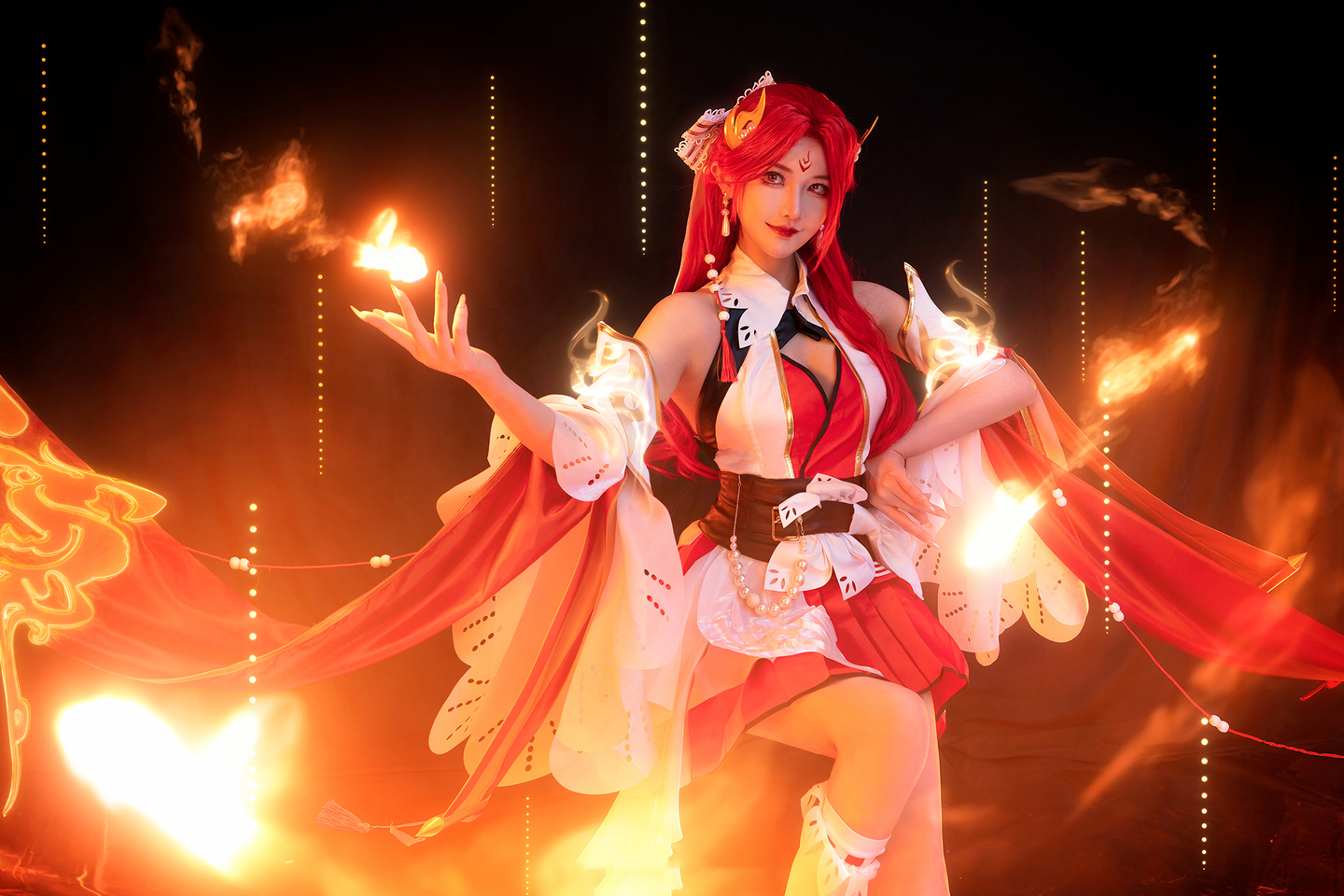 《王者荣耀》貂蝉唤灵魅影cosplay (6/10) 《王者荣耀》貂蝉唤灵魅影cosplay 第6张 - 貂蝉图集