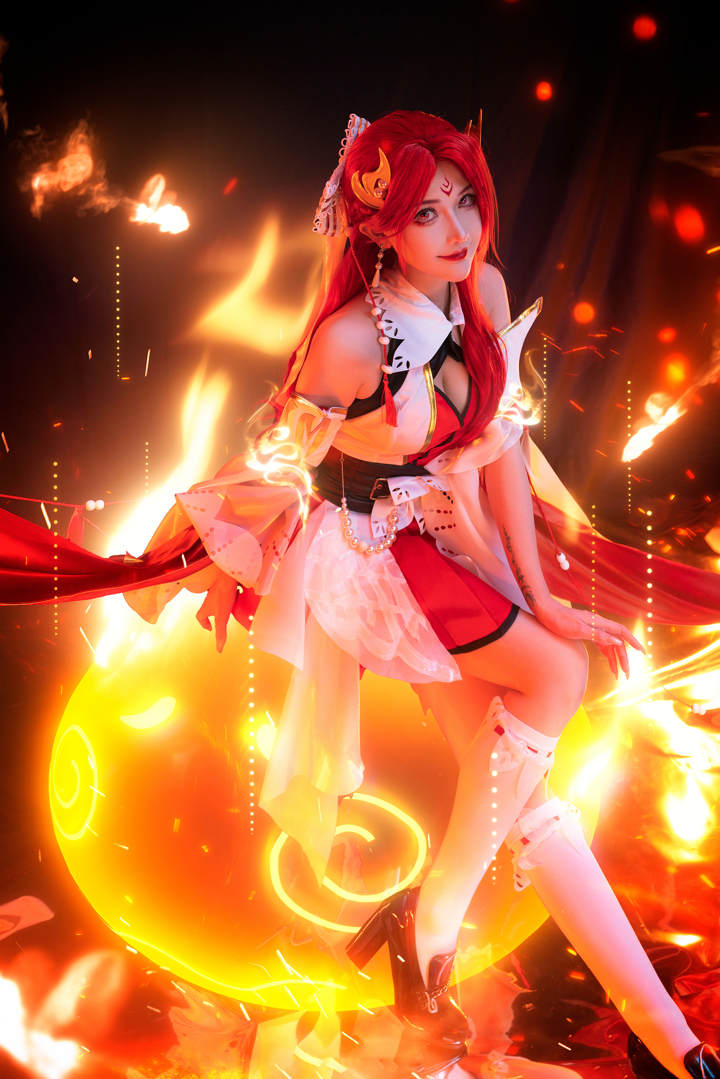 《王者荣耀》貂蝉唤灵魅影cosplay (7/10) 《王者荣耀》貂蝉唤灵魅影cosplay 第7张 - 貂蝉图集