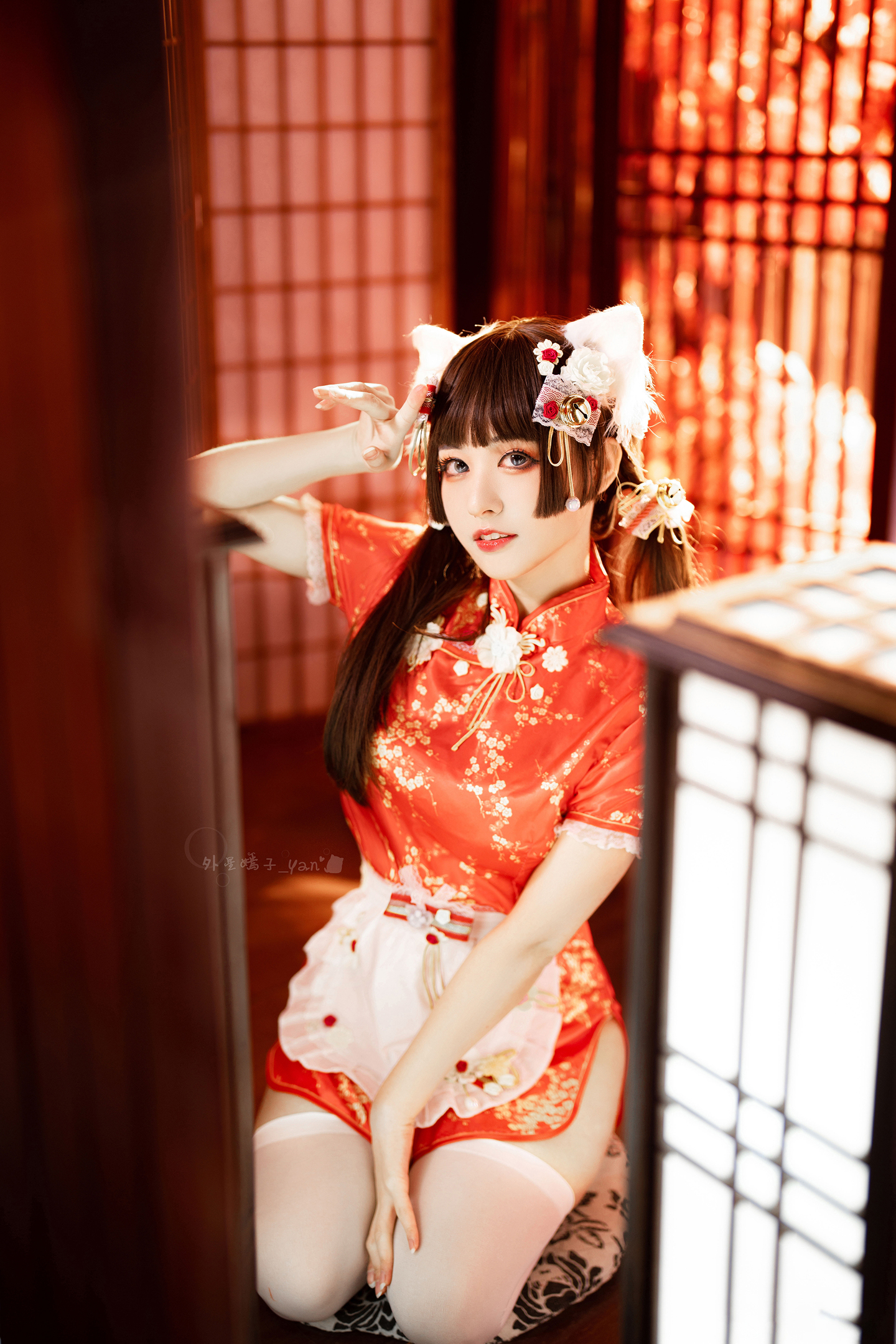 可爱旗袍娘 私影 (2/9) 可爱旗袍娘 私影 第2张 - cosplay图集