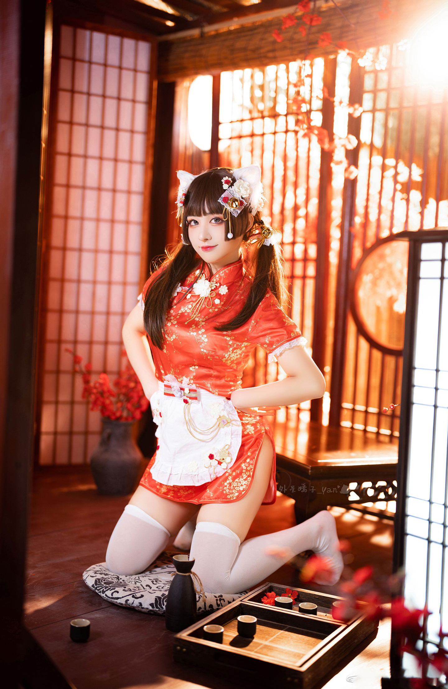 可爱旗袍娘 私影 (3/9) 可爱旗袍娘 私影 第3张 - cosplay图集