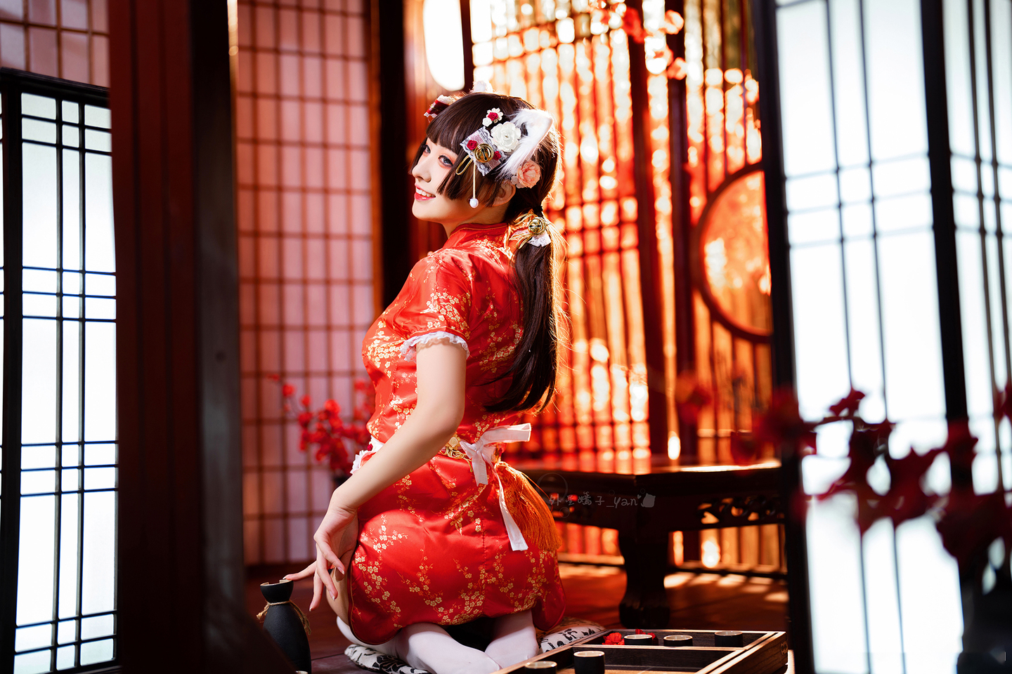 可爱旗袍娘 私影 (8/9) 可爱旗袍娘 私影 第8张 - cosplay图集