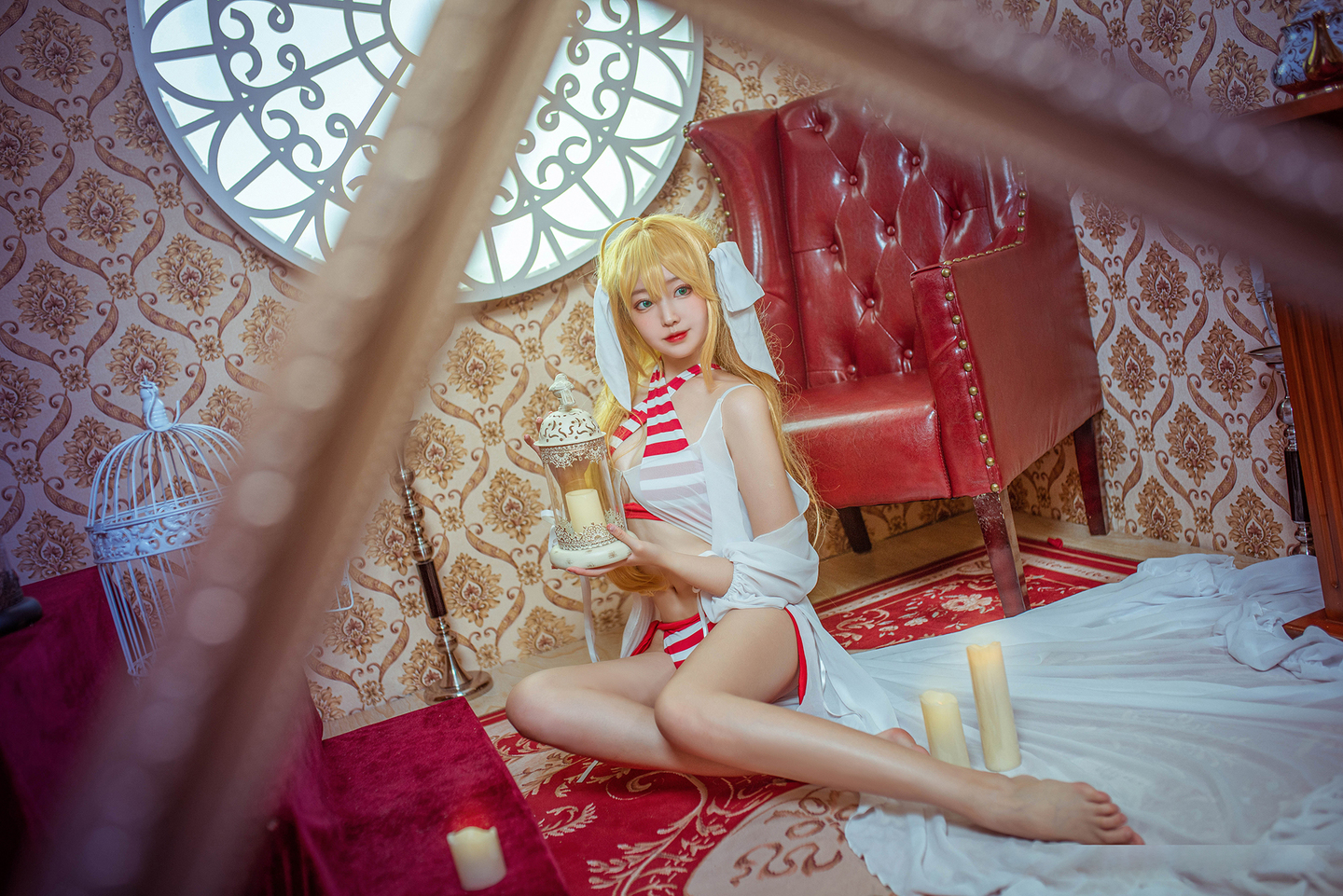 《FGO》尼禄泳衣cosplay (2/9) 《FGO》尼禄泳衣cosplay 第2张 - 尼禄图集