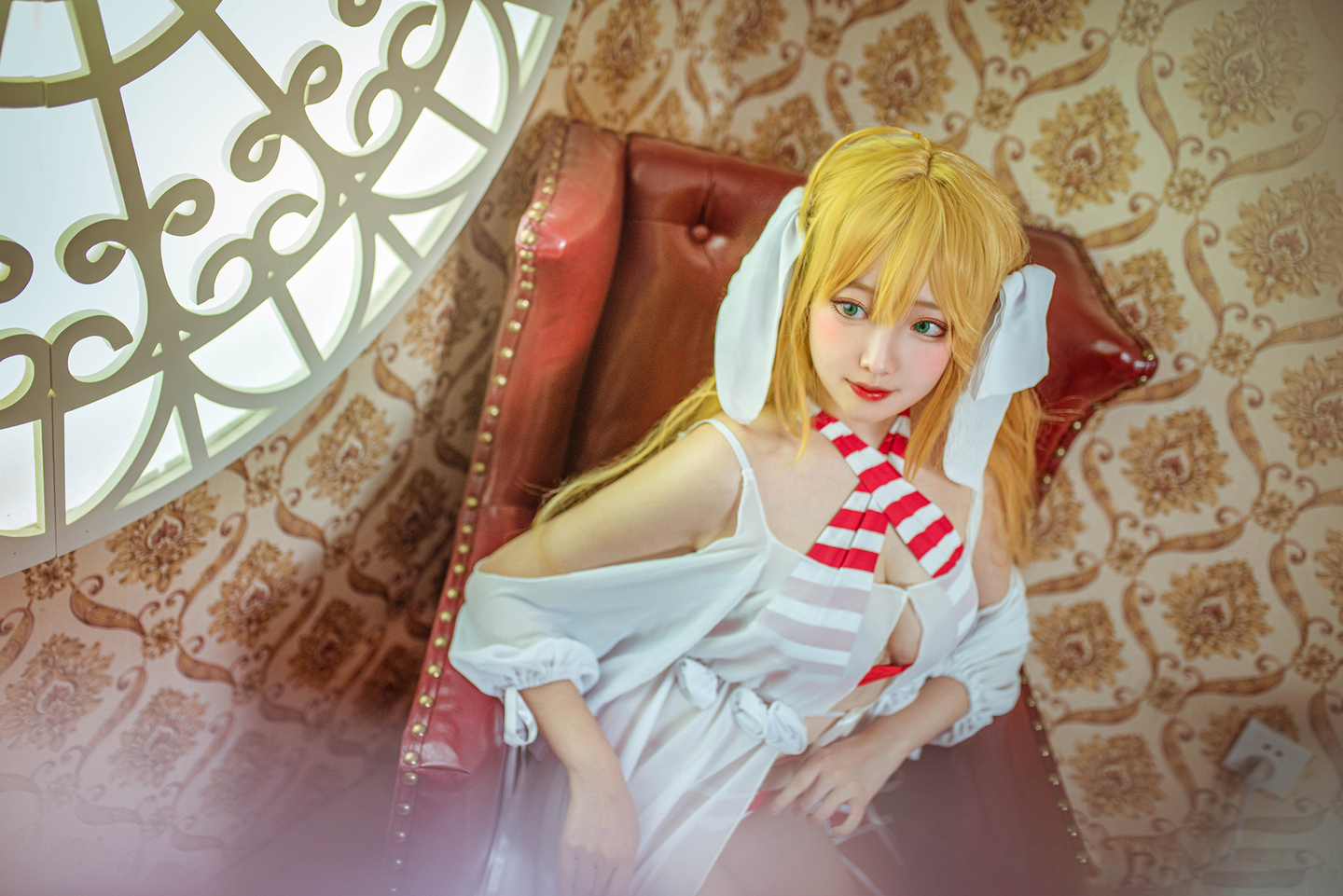 《FGO》尼禄泳衣cosplay (4/9) 《FGO》尼禄泳衣cosplay 第4张 - 尼禄图集