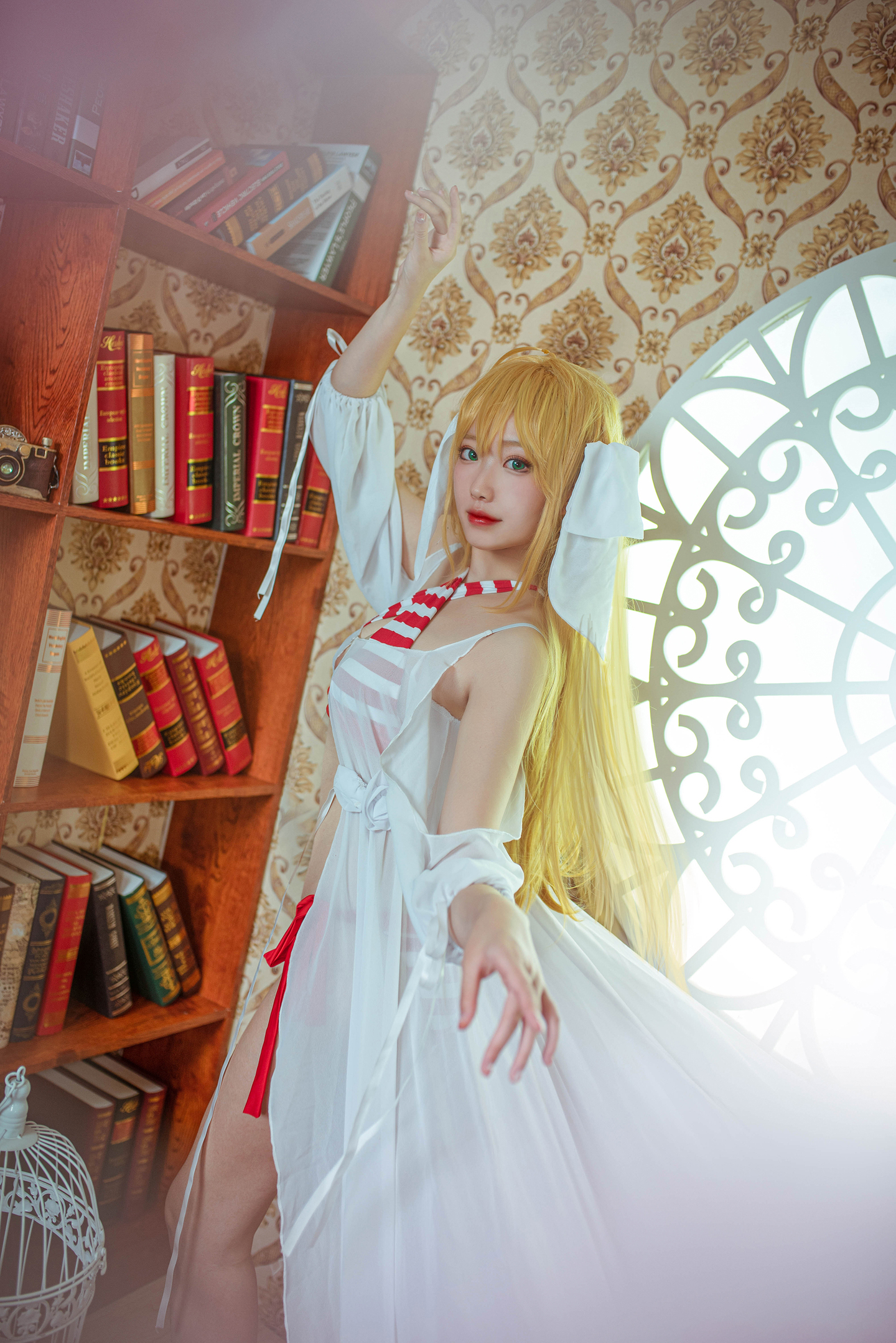 《FGO》尼禄泳衣cosplay (5/9) 《FGO》尼禄泳衣cosplay 第5张 - 尼禄图集