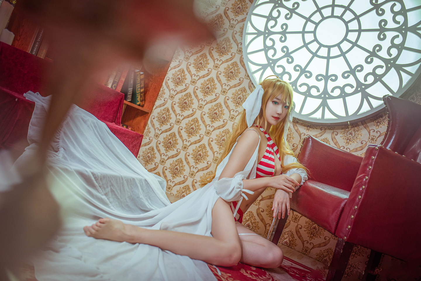 《FGO》尼禄泳衣cosplay (7/9) 《FGO》尼禄泳衣cosplay 第7张 - 尼禄图集