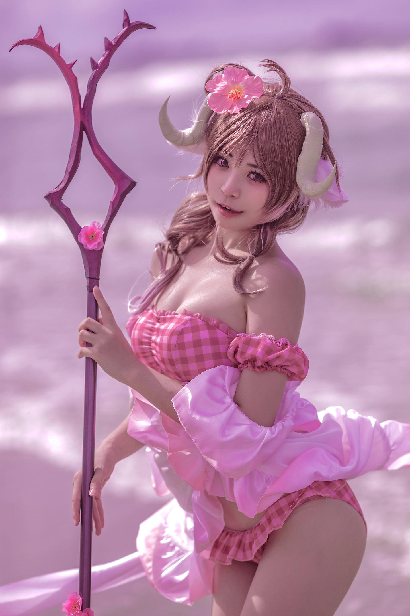 《明日方舟》艾雅法拉cosplay (4/9) 《明日方舟》艾雅法拉cosplay 第4张 - 艾雅法拉图集