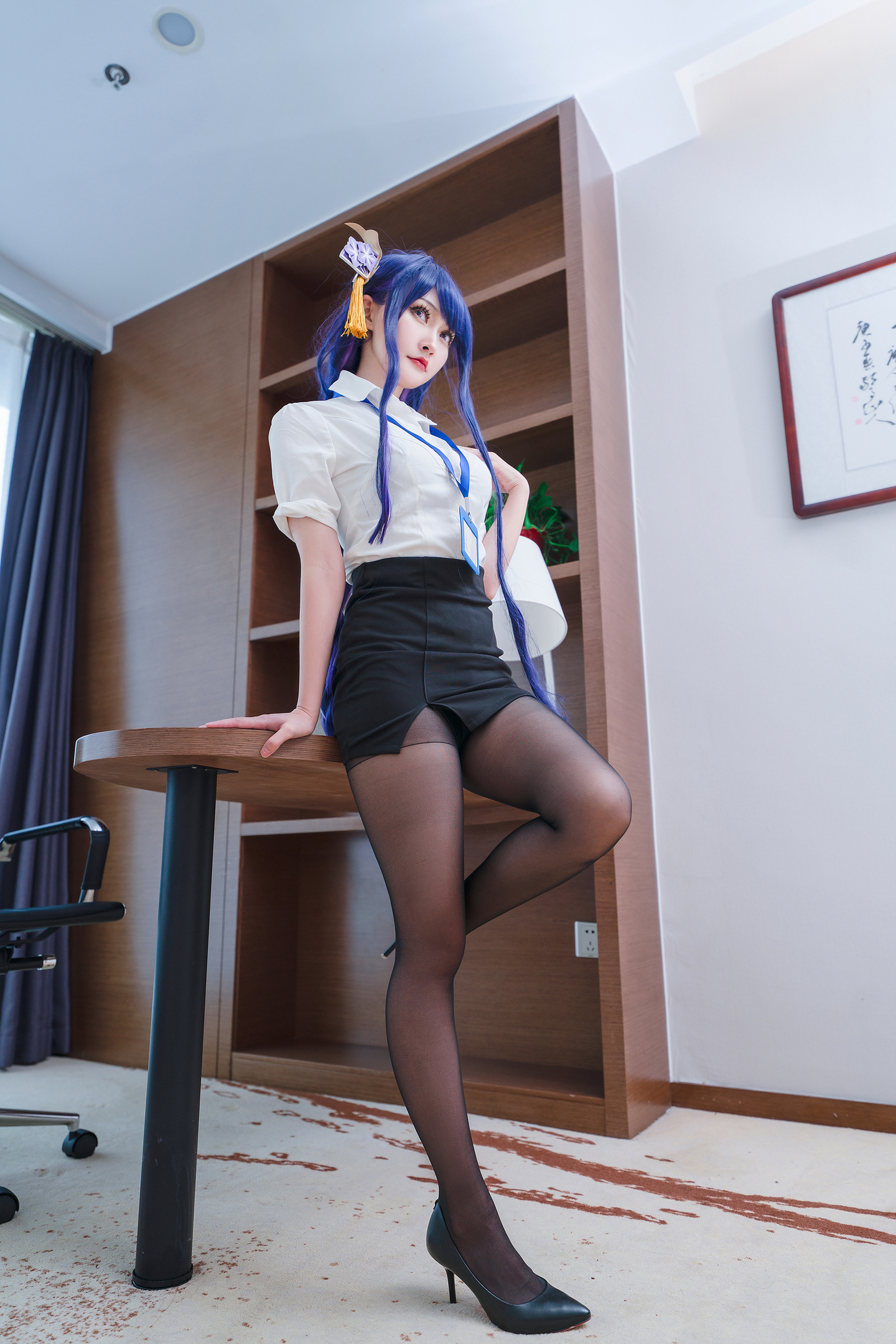 《原神》雷电将军cosplay (3/10) 《原神》雷电将军cosplay 第3张 - 雷电将军图集