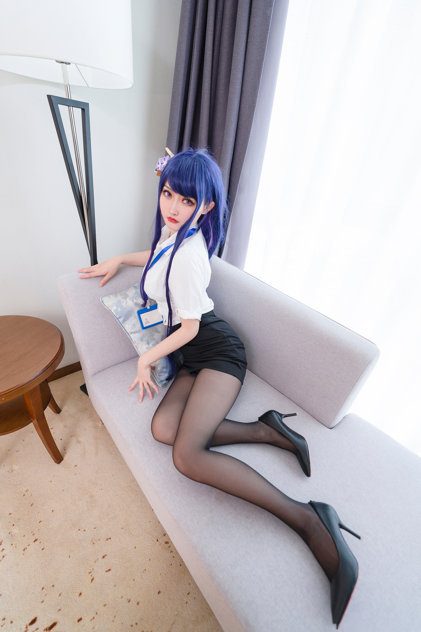 《原神》雷电将军cosplay (6/10) 《原神》雷电将军cosplay 第6张 - 雷电将军图集