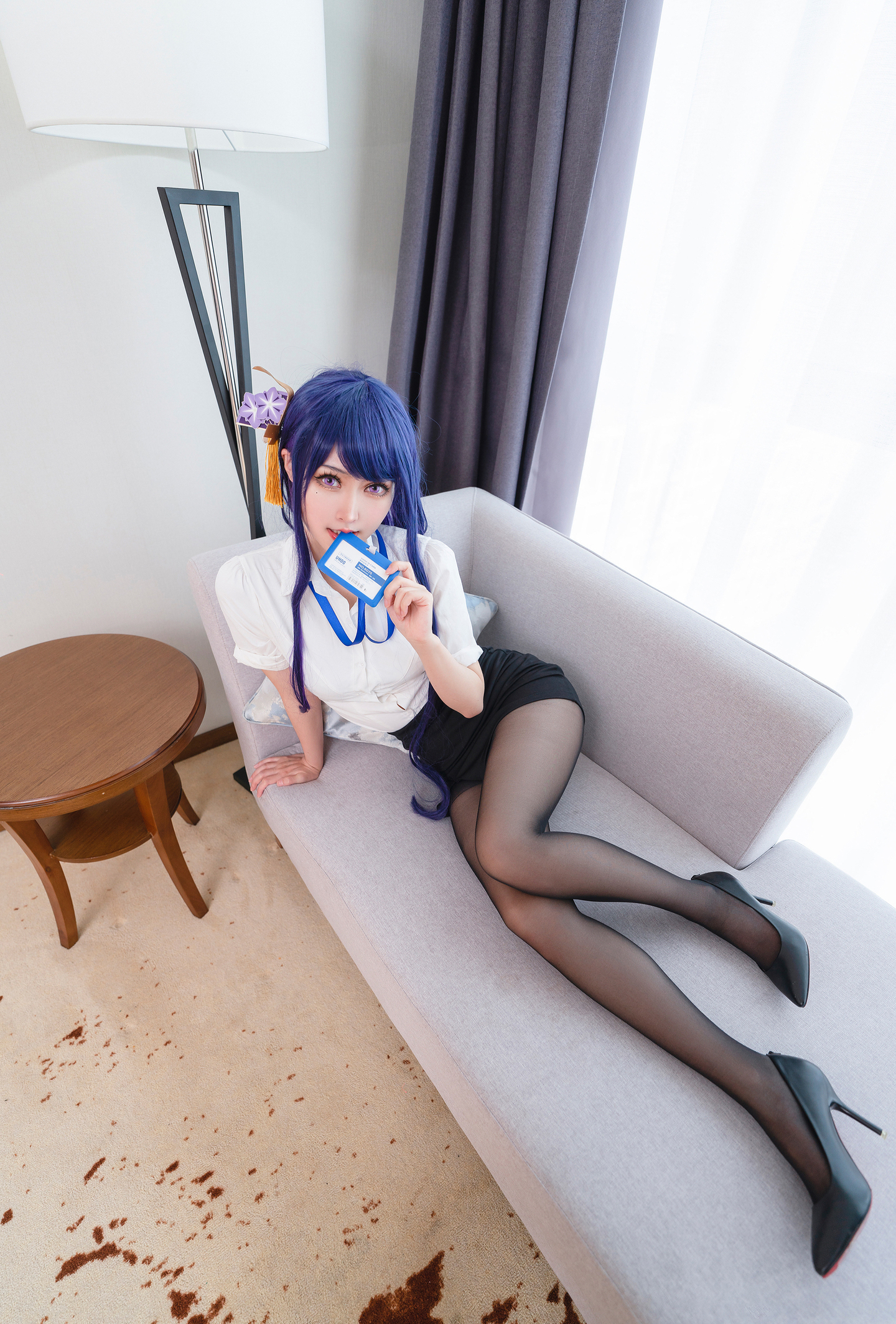 《原神》雷电将军cosplay (7/10) 《原神》雷电将军cosplay 第7张 - 雷电将军图集