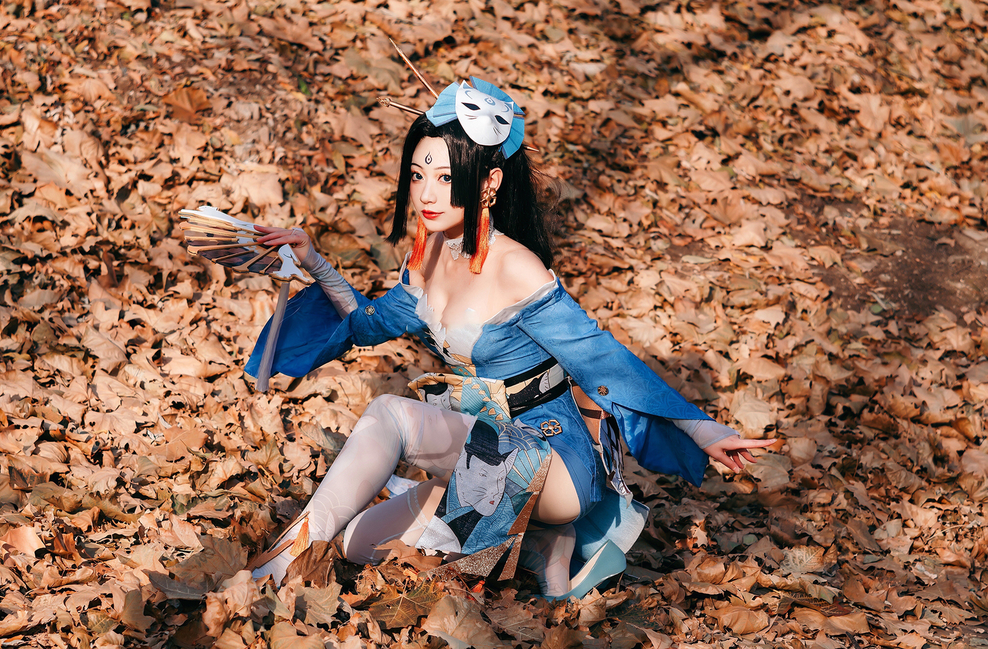 《王者荣耀》不知火舞 魅语cosplay (2/12) 《王者荣耀》不知火舞 魅语cosplay 第2张 - 不知火舞图集