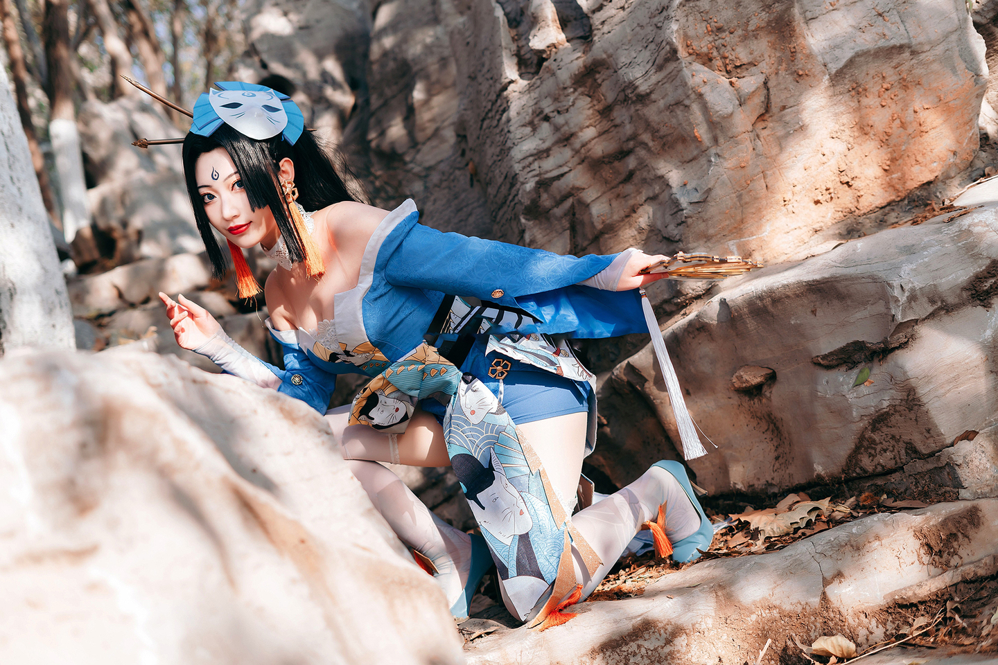 《王者荣耀》不知火舞 魅语cosplay (3/12) 《王者荣耀》不知火舞 魅语cosplay 第3张 - 不知火舞图集