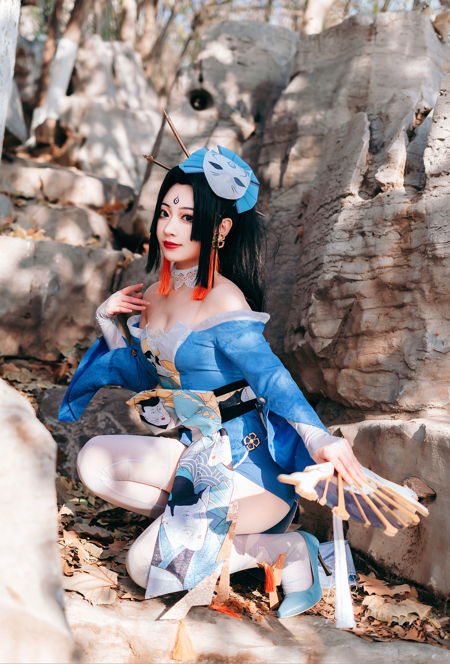 《王者荣耀》不知火舞 魅语cosplay (5/12) 《王者荣耀》不知火舞 魅语cosplay 第5张 - 不知火舞图集