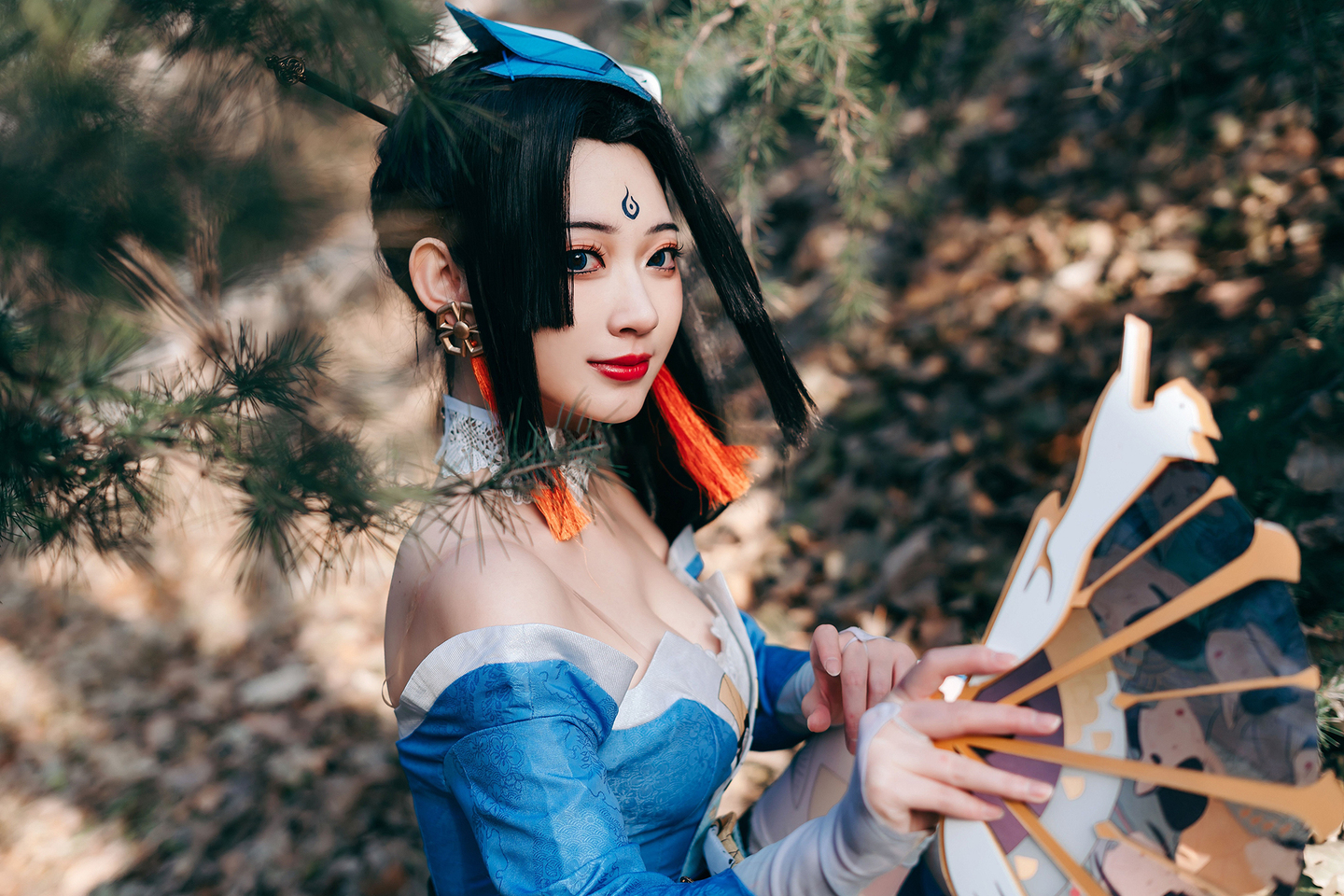 《王者荣耀》不知火舞 魅语cosplay (6/12) 《王者荣耀》不知火舞 魅语cosplay 第6张 - 不知火舞图集