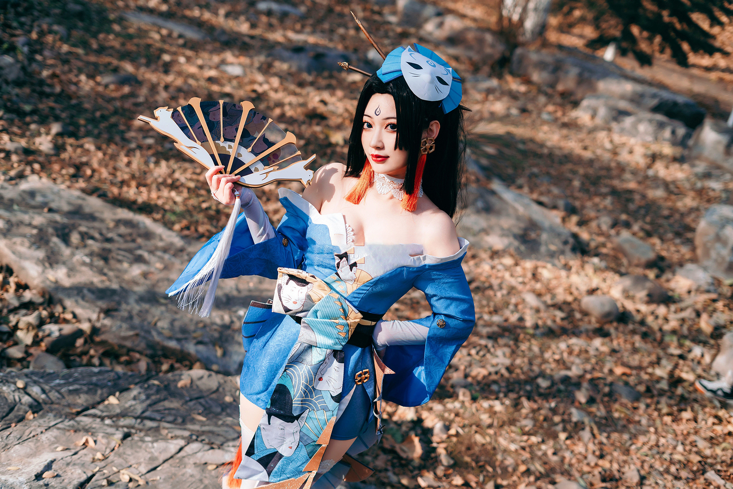 《王者荣耀》不知火舞 魅语cosplay (7/12) 《王者荣耀》不知火舞 魅语cosplay 第7张 - 不知火舞图集