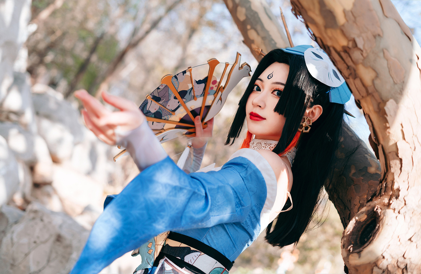 《王者荣耀》不知火舞 魅语cosplay (8/12) 《王者荣耀》不知火舞 魅语cosplay 第8张 - 不知火舞图集
