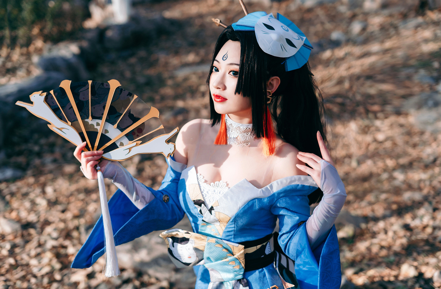 《王者荣耀》不知火舞 魅语cosplay (9/12) 《王者荣耀》不知火舞 魅语cosplay 第9张 - 不知火舞图集