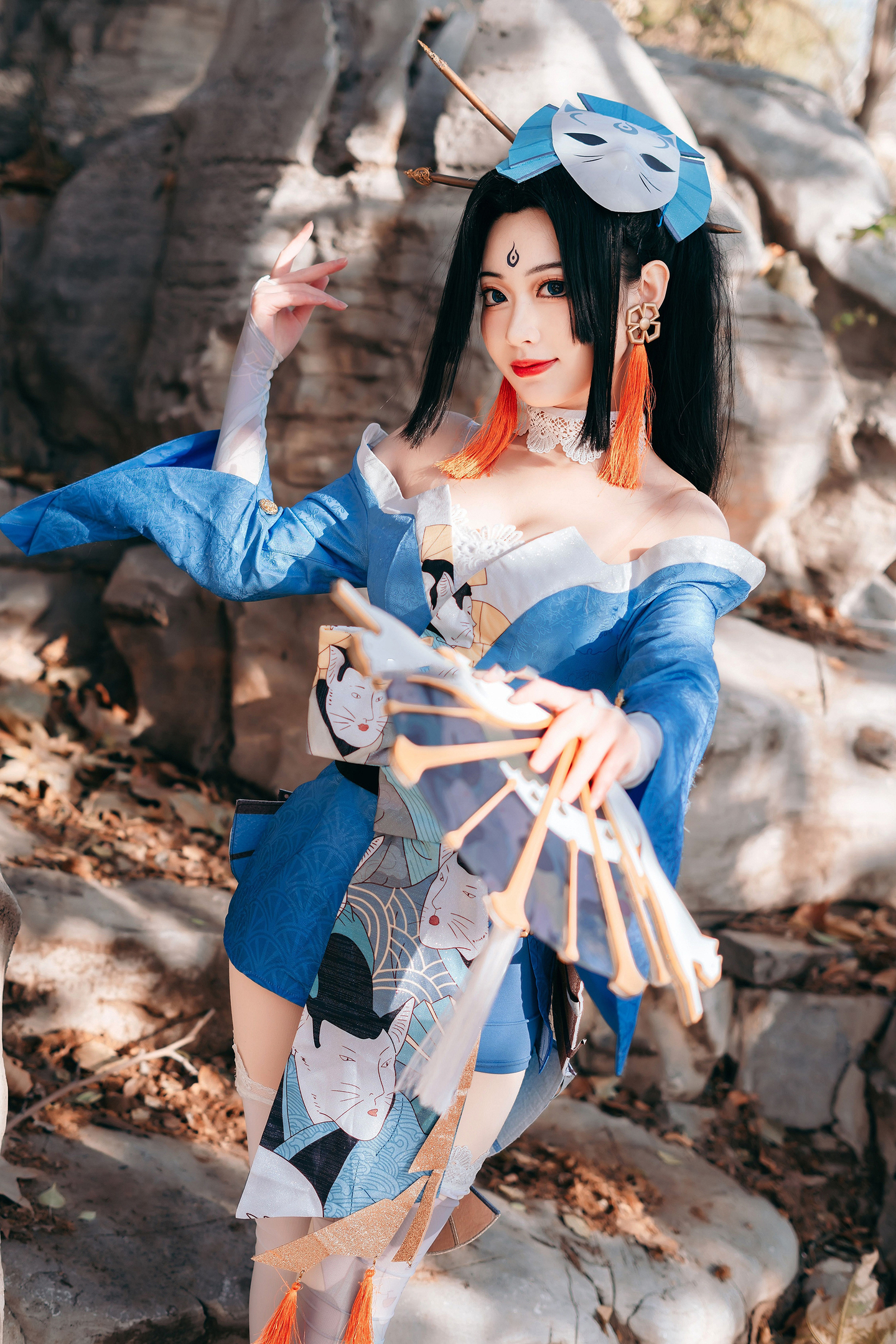 《王者荣耀》不知火舞 魅语cosplay (10/12) 《王者荣耀》不知火舞 魅语cosplay 第10张 - 不知火舞图集