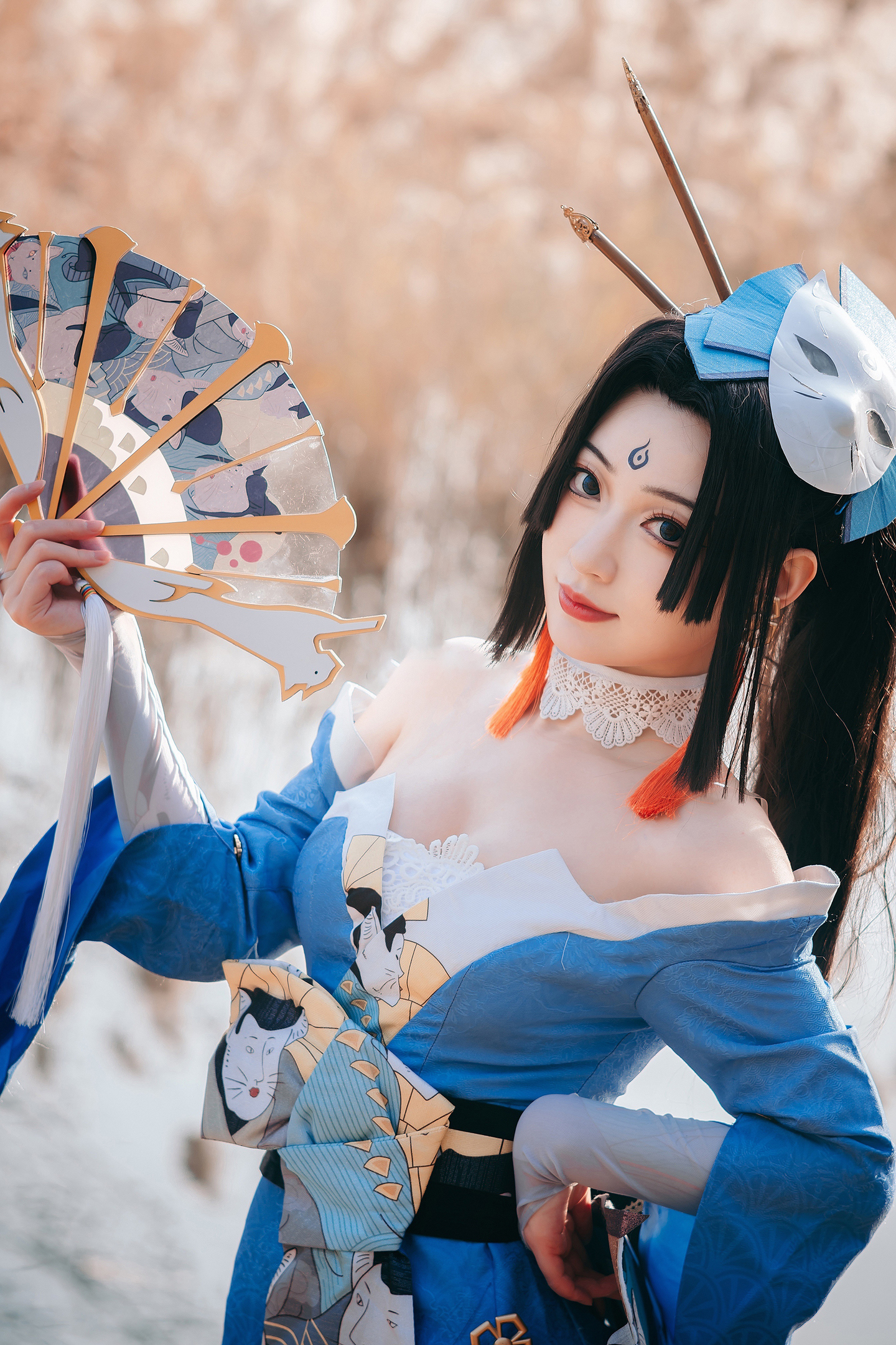 《王者荣耀》不知火舞 魅语cosplay (11/12) 《王者荣耀》不知火舞 魅语cosplay 第11张 - 不知火舞图集
