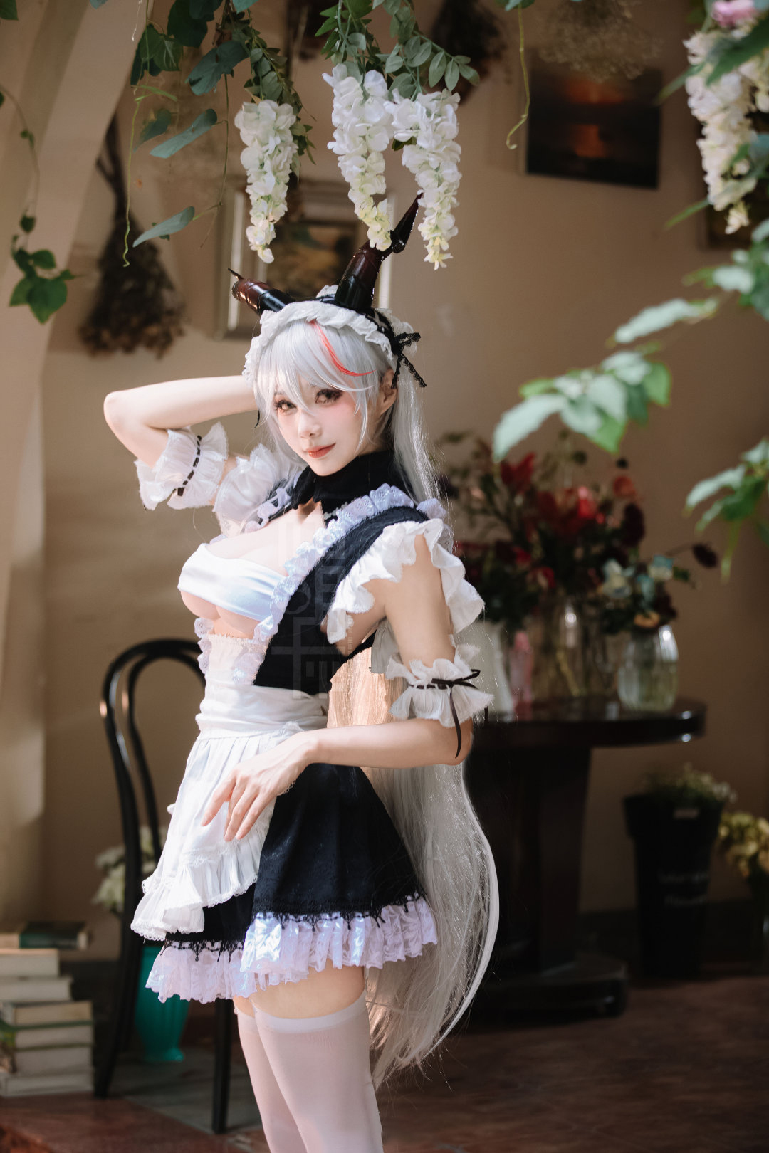 《碧蓝航线》埃吉尔 港区的龙女仆cosplay (2/13) 《碧蓝航线》埃吉尔 港区的龙女仆cosplay 第2张 - 埃吉尔图集