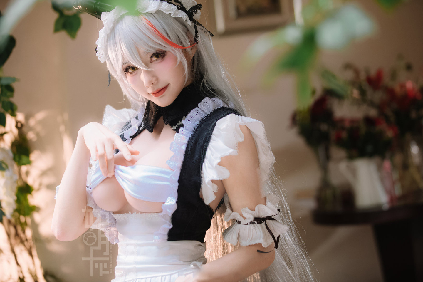 《碧蓝航线》埃吉尔 港区的龙女仆cosplay (7/13) 《碧蓝航线》埃吉尔 港区的龙女仆cosplay 第7张 - 埃吉尔图集