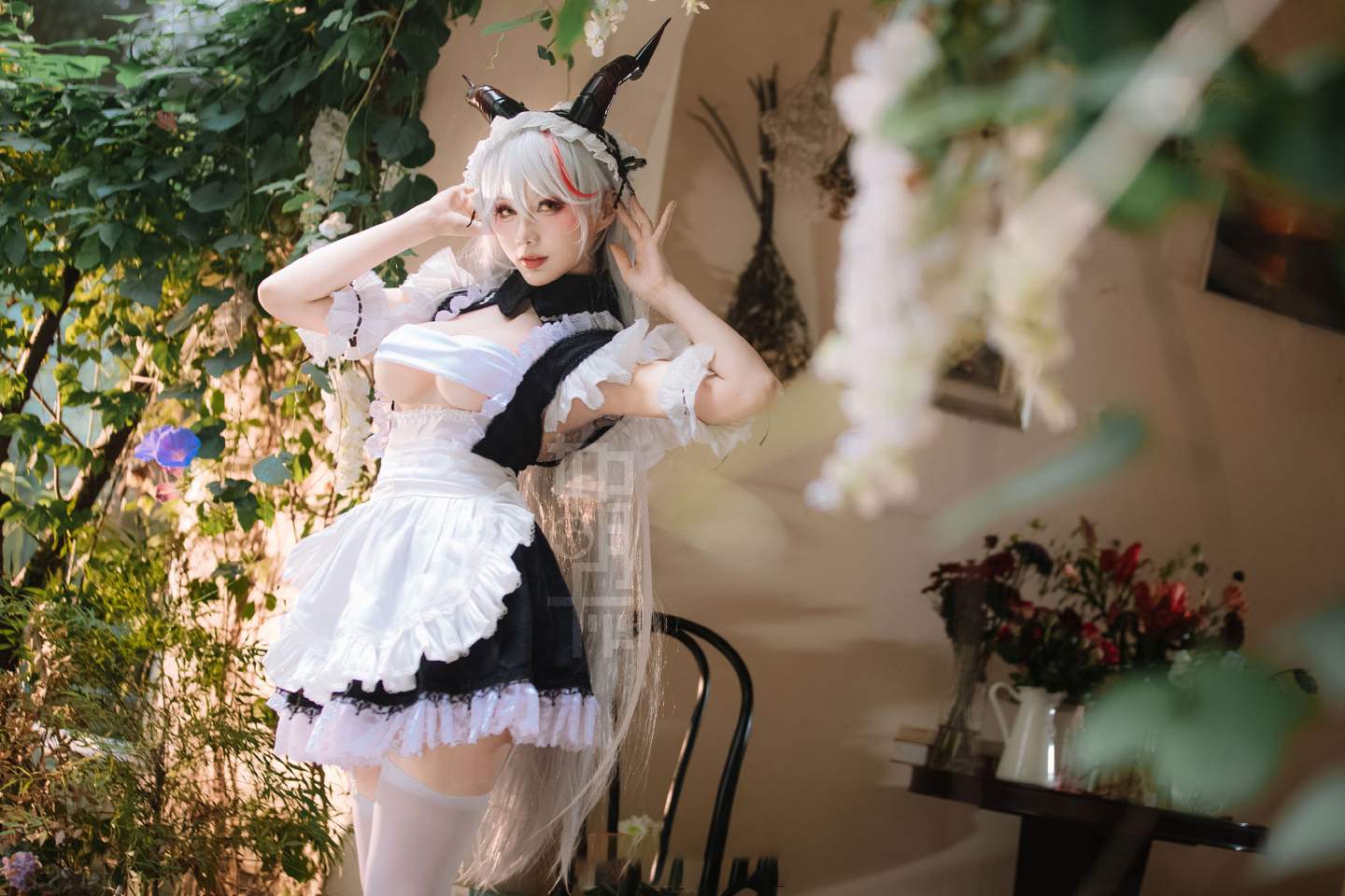 《碧蓝航线》埃吉尔 港区的龙女仆cosplay (9/13) 《碧蓝航线》埃吉尔 港区的龙女仆cosplay 第9张 - 埃吉尔图集