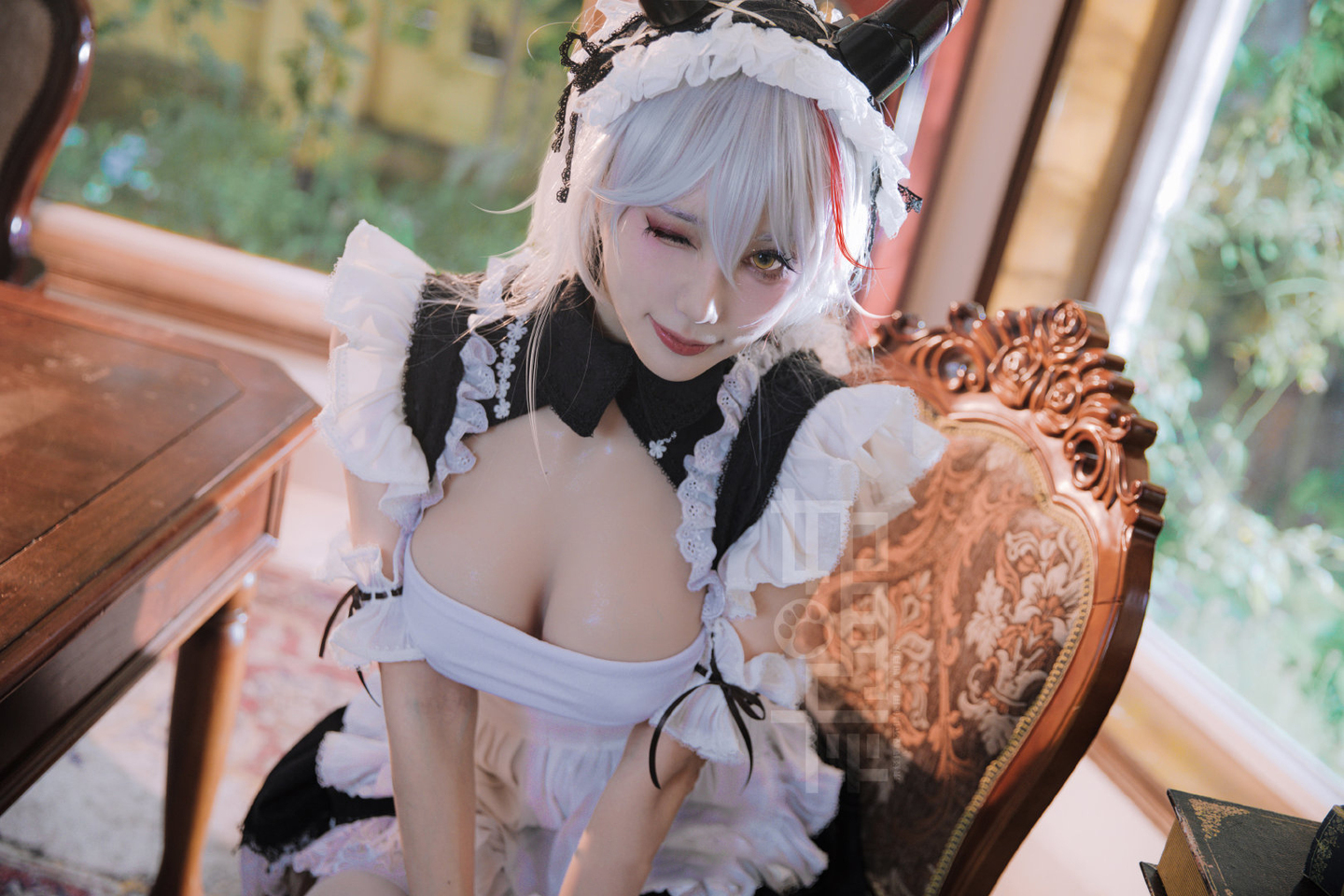 《碧蓝航线》埃吉尔 港区的龙女仆cosplay (12/13) 《碧蓝航线》埃吉尔 港区的龙女仆cosplay 第12张 - 埃吉尔图集