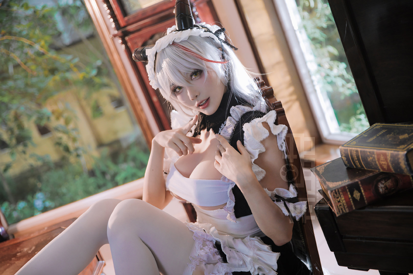 《碧蓝航线》埃吉尔 港区的龙女仆cosplay (13/13) 《碧蓝航线》埃吉尔 港区的龙女仆cosplay 第13张 - 埃吉尔图集