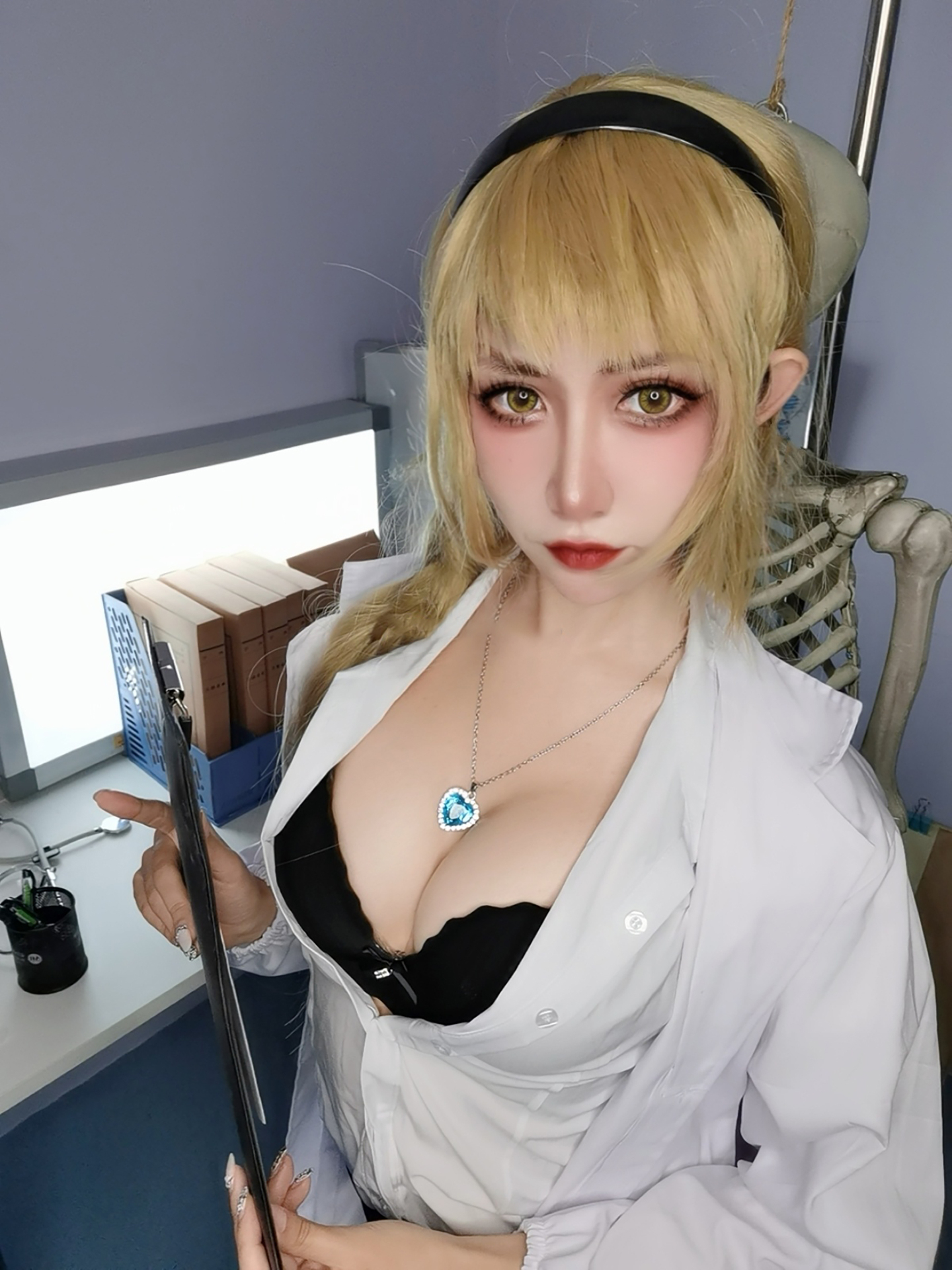 黑丝医生写真 (3/9) 黑丝医生写真 第3张 - cosplay图集