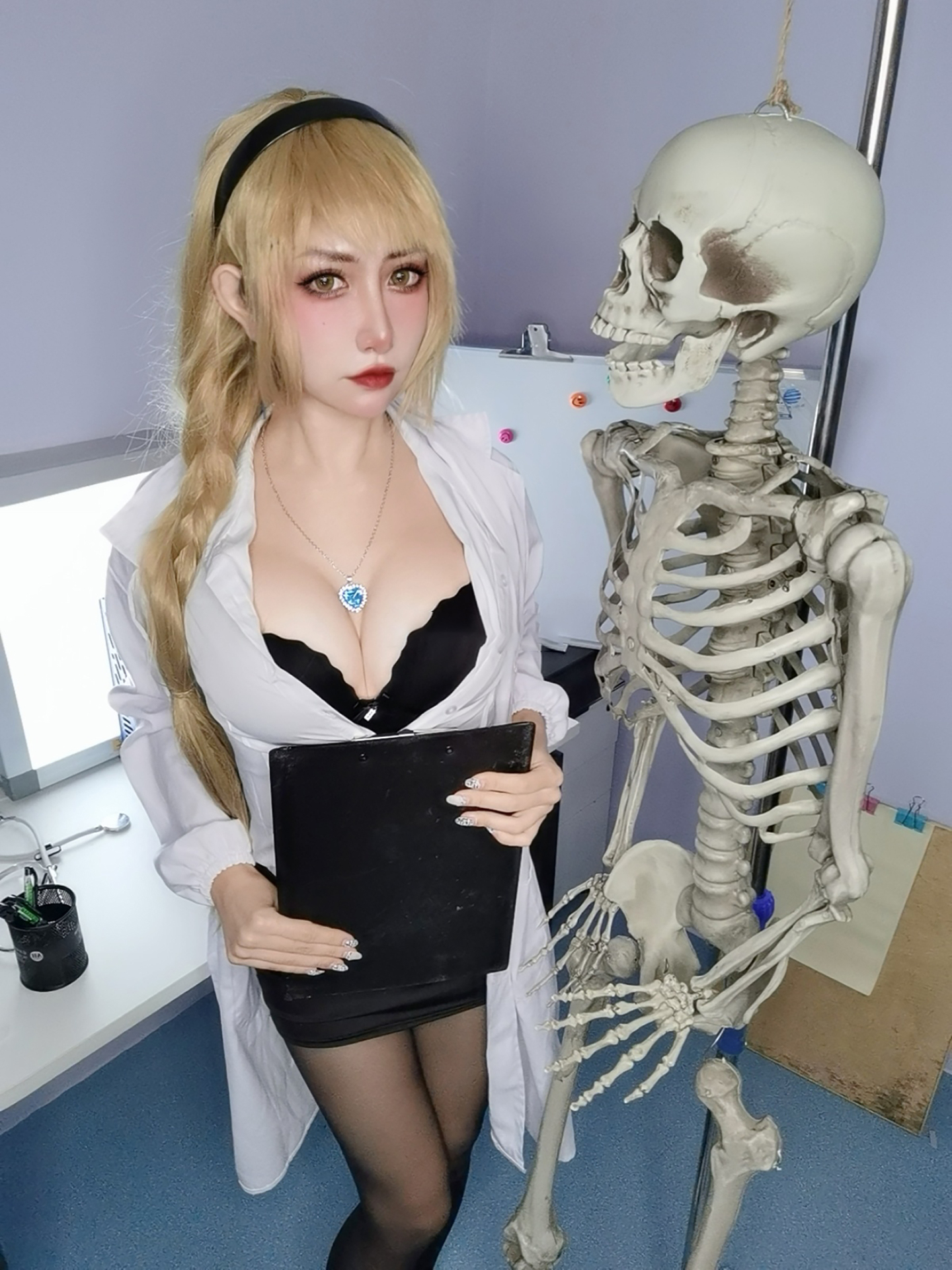黑丝医生写真 (4/9) 黑丝医生写真 第4张 - cosplay图集