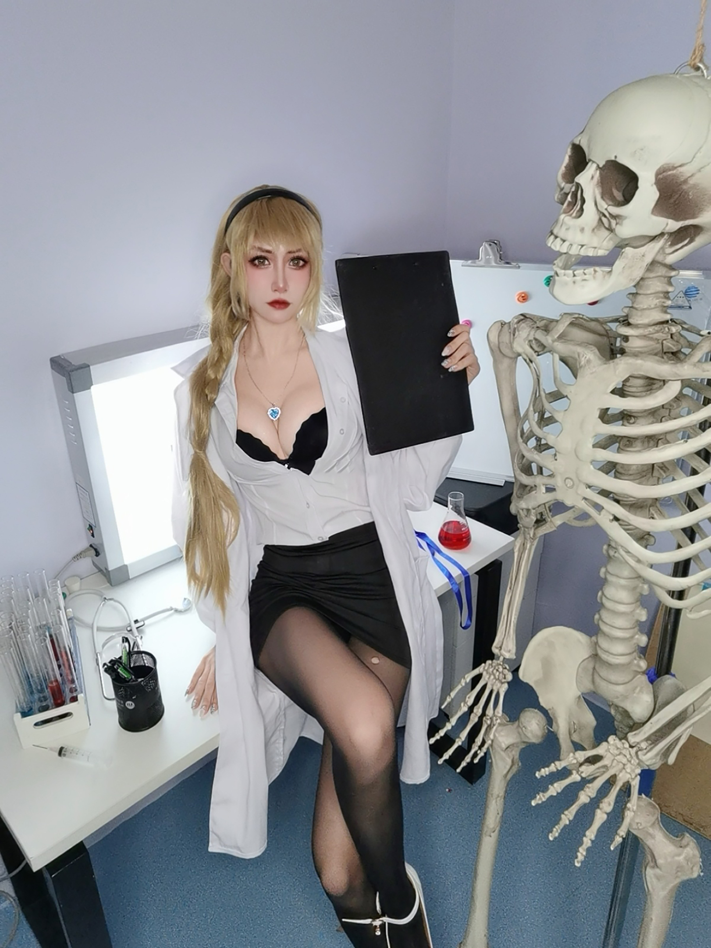 黑丝医生写真 (7/9) 黑丝医生写真 第7张 - cosplay图集